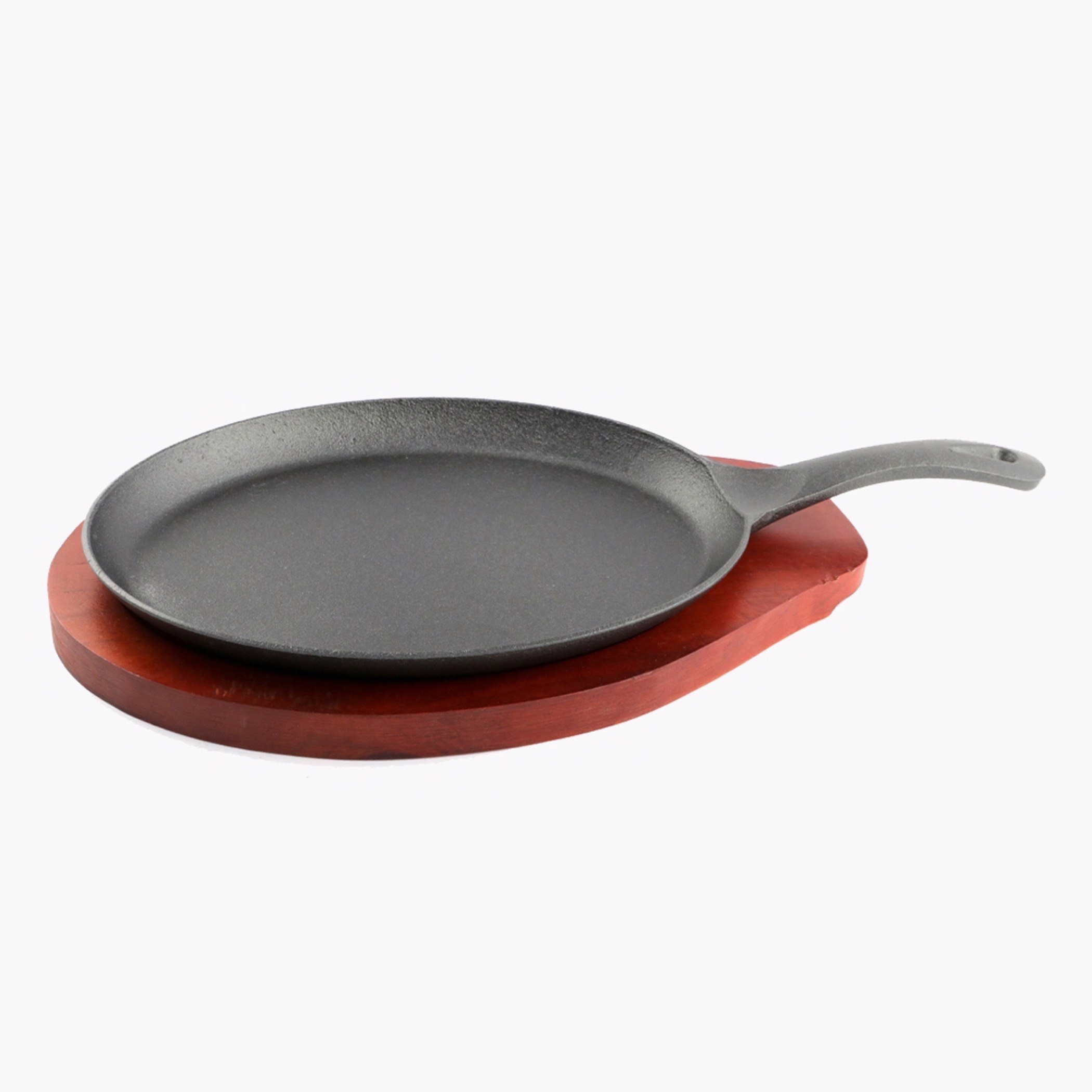 مقلاة تسخين بيضاوية من الحديد المصبوب مع قاعدة من تريندي - 41x19x4.5 سم-hbxhomeware-hbxkitchen-image-3