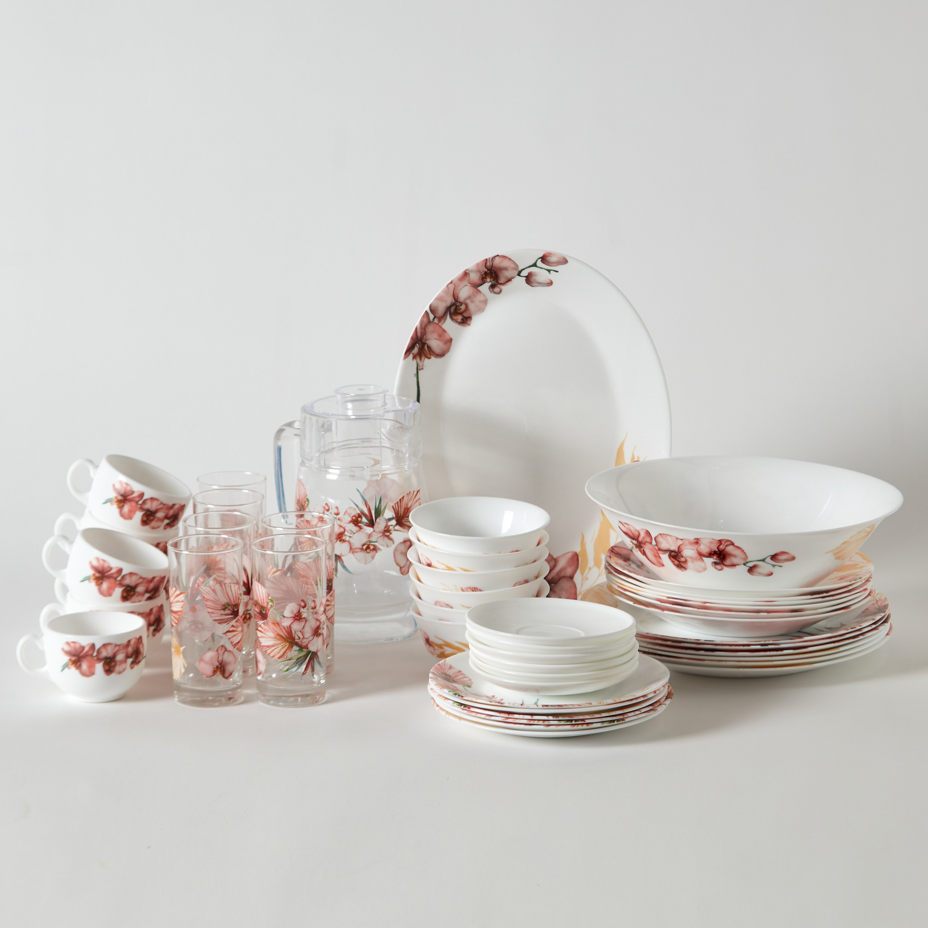 طقم عشاء من لومينارك أوبال وير إيسنس فلوروزا - 46 قطعة-hbxhomeware-hbxkitchen-image-8
