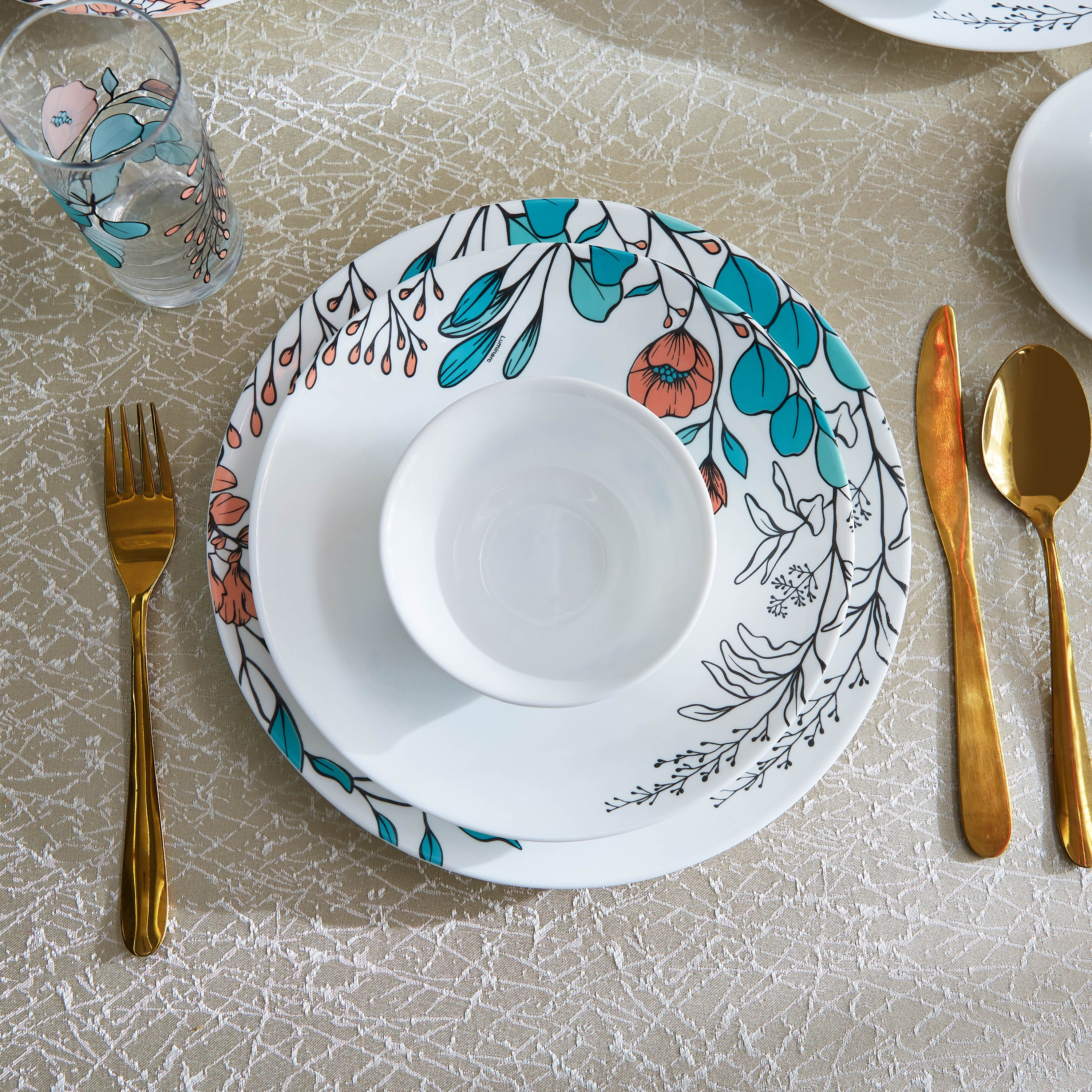 Luminarc Opalware Essence Cassarah 46-Piece Dinner Set-hbxhomeware-hbxkitchen-image-2