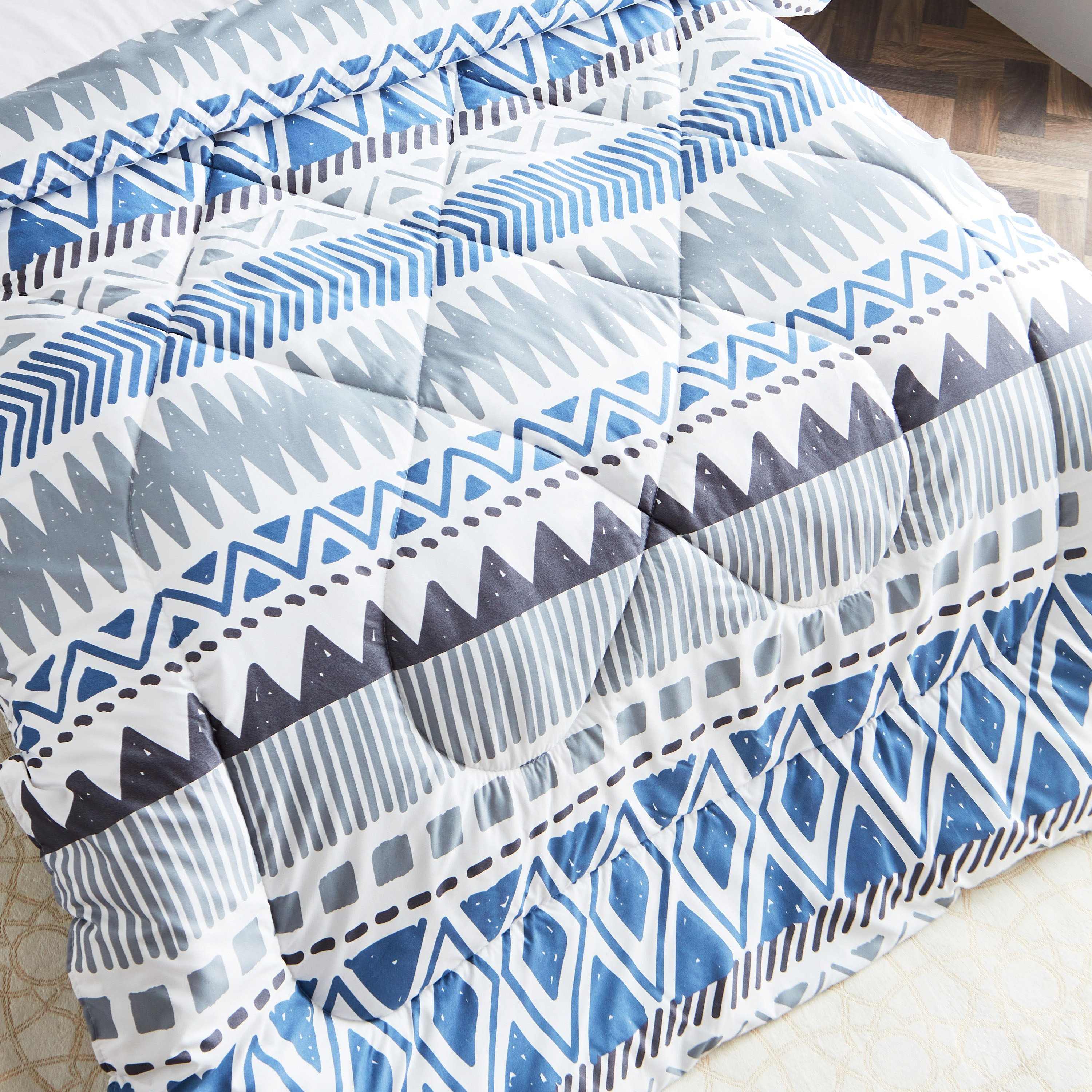 Ontario 2-Piece Arena Printed Microfibre Twin Comforter Set - 160x220 cm-hbxhomeware-hbxdecorandfurnishings-image-3