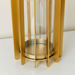 Eva Metal Lantern with Clear Glass Votive - 17x17x24 cm-Lanterns-thumbnailMobile-3