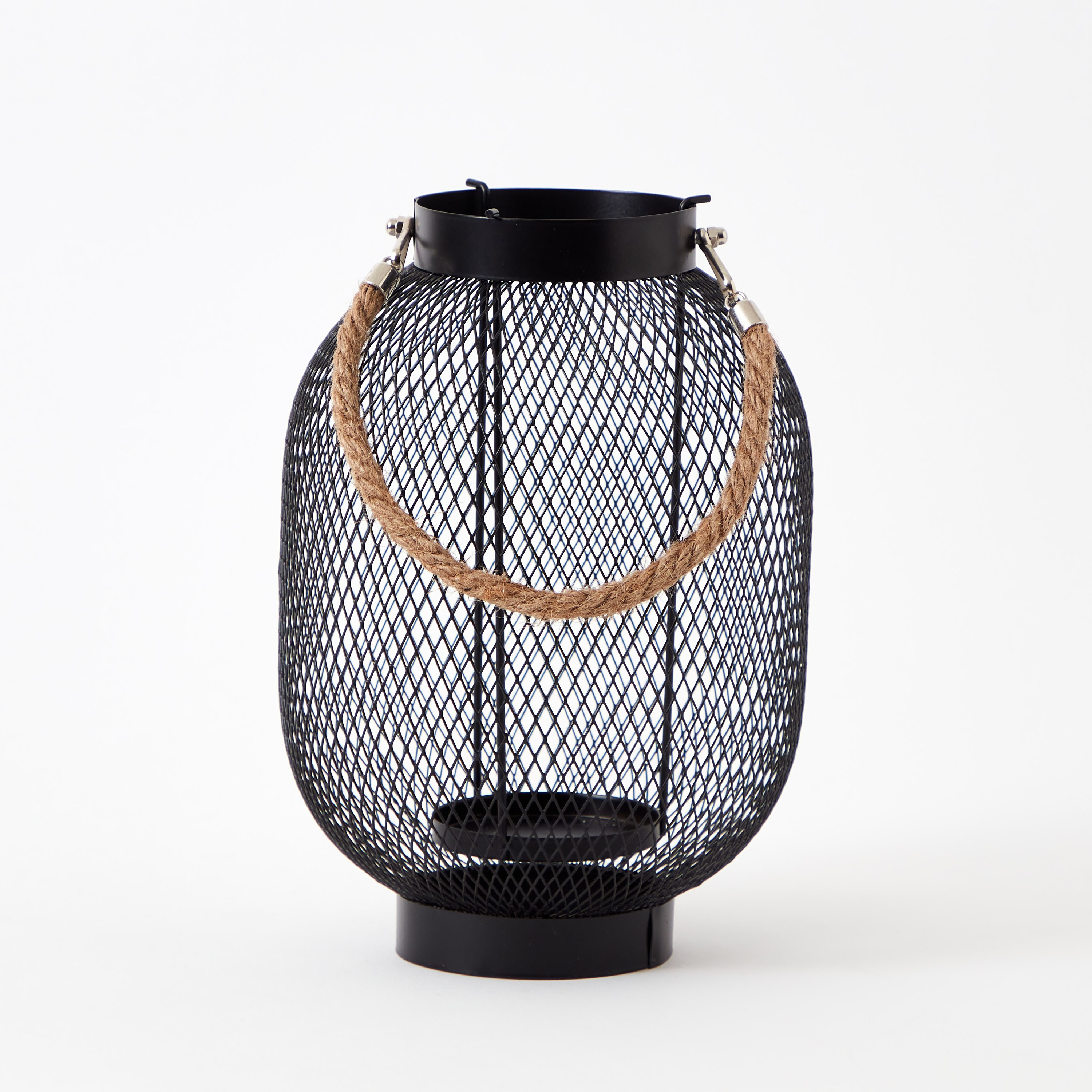 فانوس معدني من إيفا - 18x18x24 سم-hbxdecorandfurnishings-homeaccessories-lanterns-image-5
