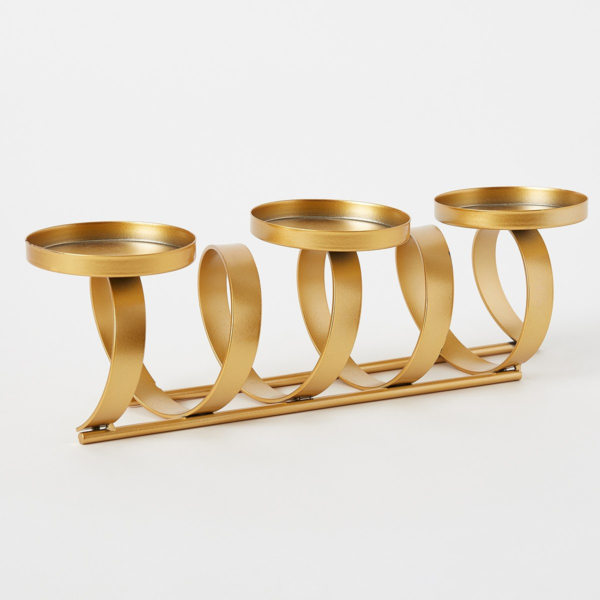 حامل شموع معدني من إيفا - 32x10x11 سم-hbxlivingroom-decorandaccessories-candleholders-image-6
