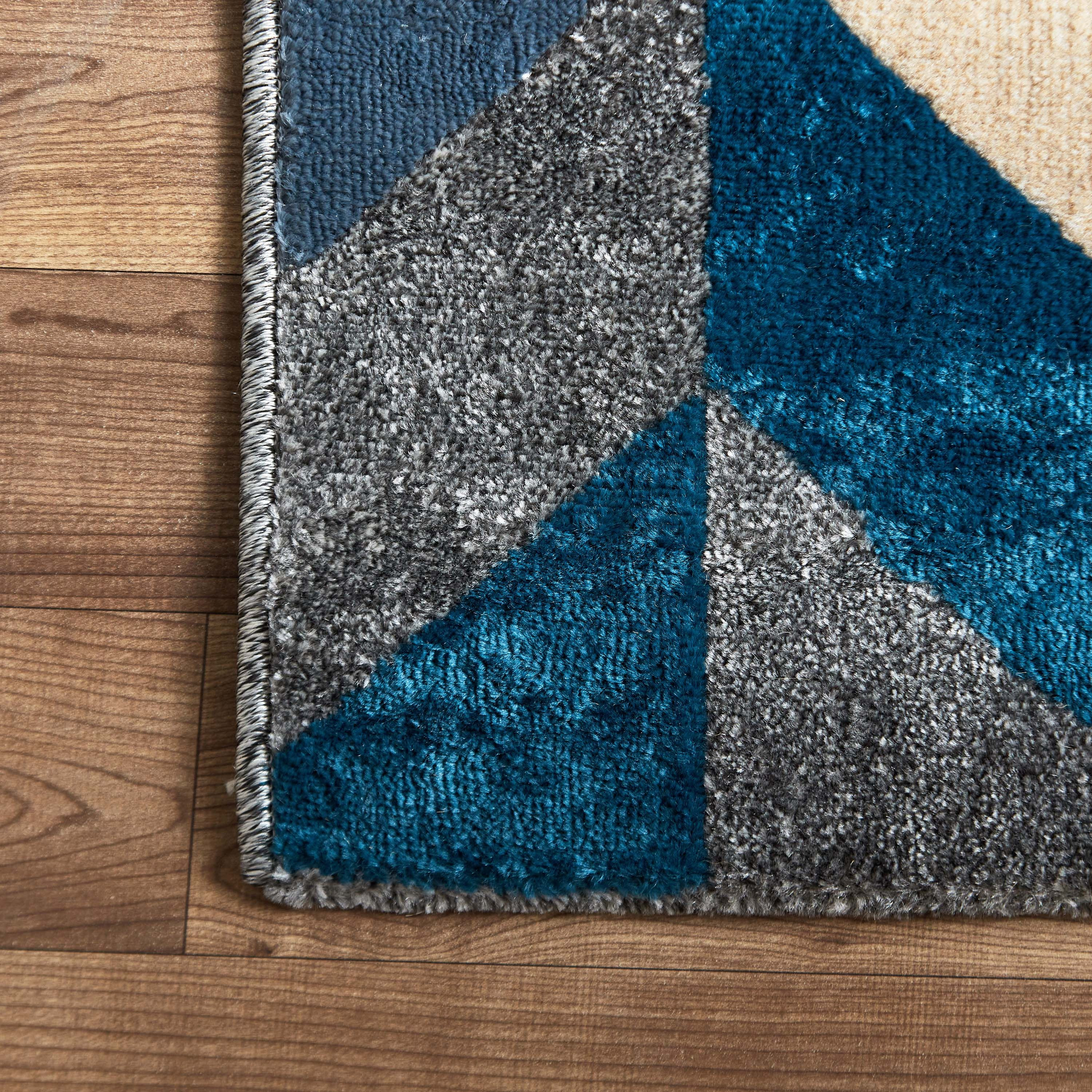 سجادة متعرجة من البولي بروبيلين مقاومة للبقع من سردينيا - 60x150 سم-hbxdecorandfurnishings-floorcoverings-rugs-image-3