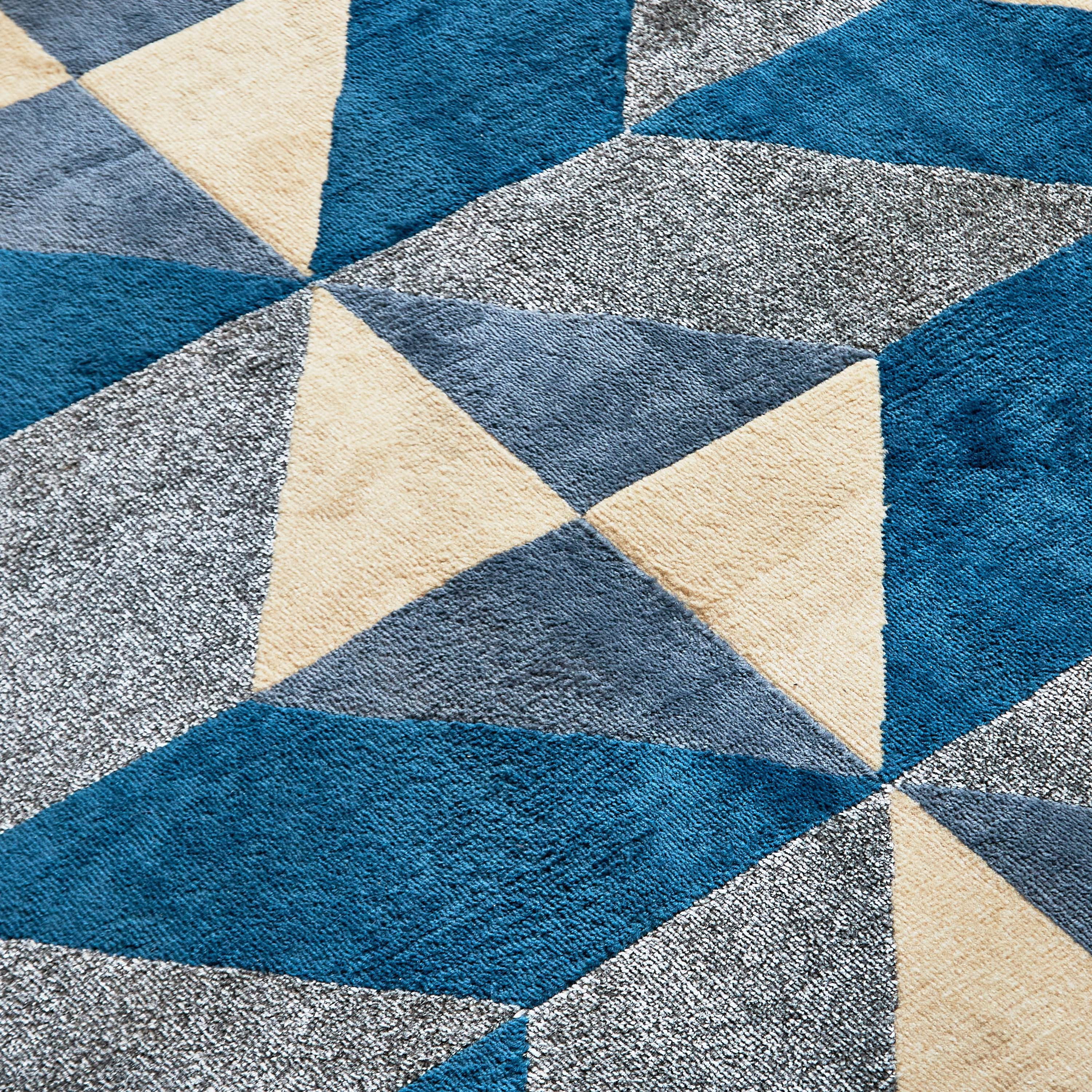 سجادة بولي بروبيلين مقاومة للبقع من سردينيا - 110x160 سم-hbxdecorandfurnishings-floorcoverings-rugs-image-3