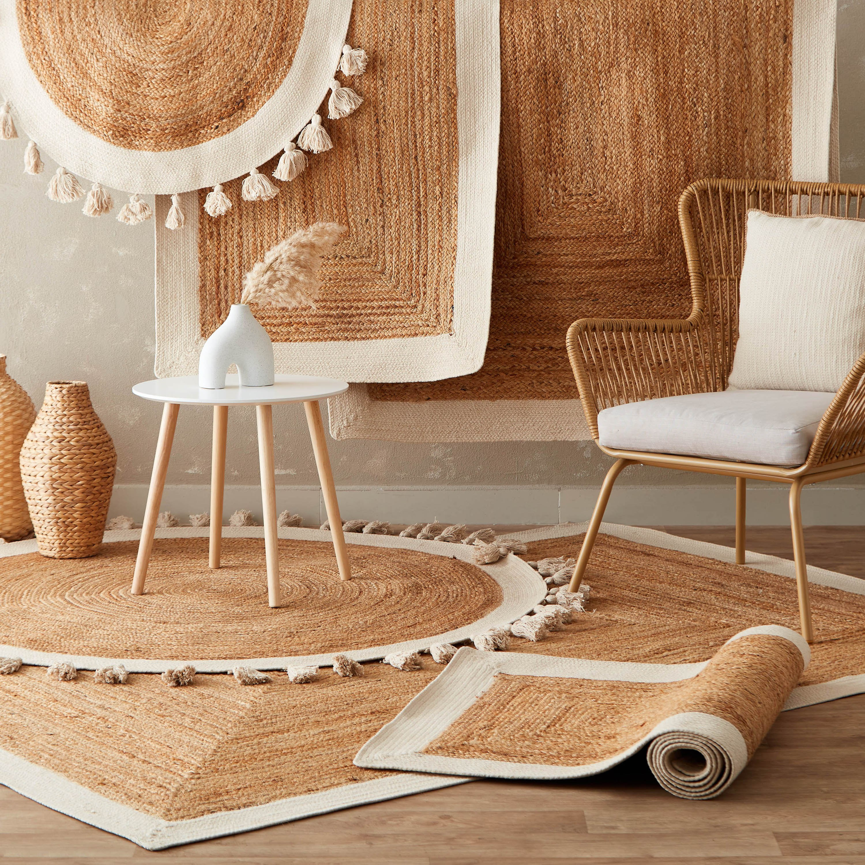 سجادة جوت مستديرة مصنوعة يدويا من إيكو - 90 سم-hbxdecorandfurnishings-floorcoverings-rugs-image-5