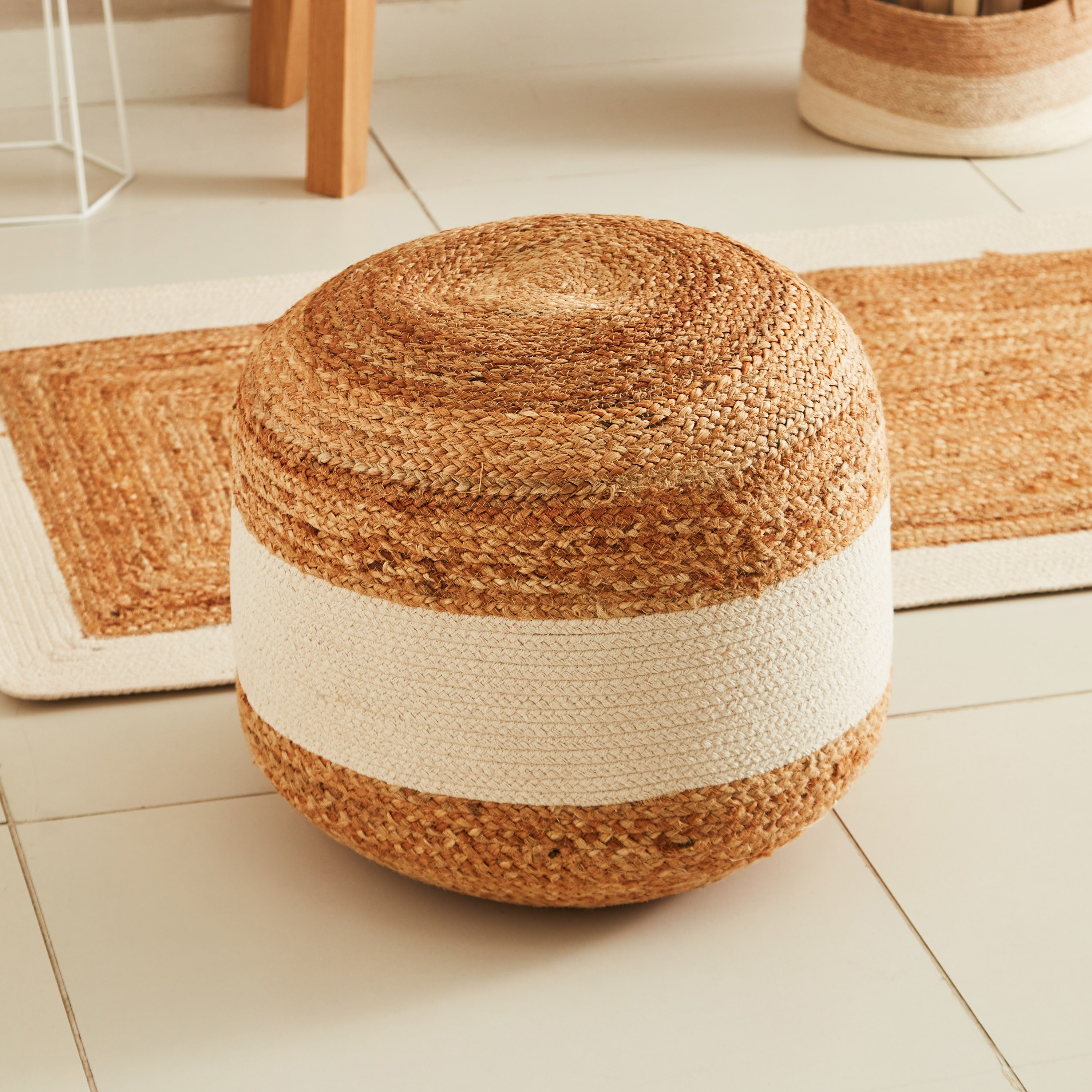 مقعد بوف جوت مصنوع يدويا من إيكو - 50x35 سم-hbxfurniture-kidsroom-kidsbeanbags-image-2