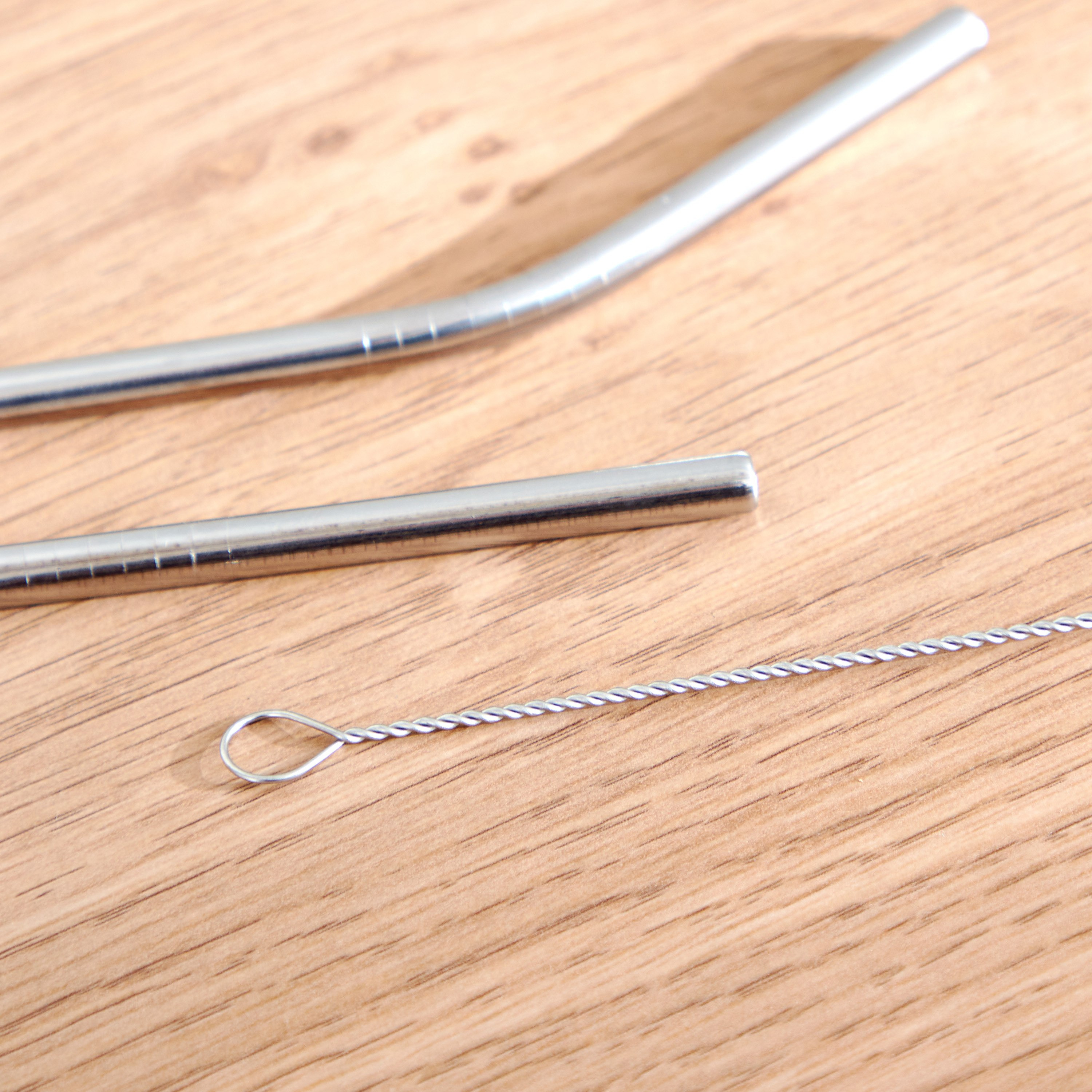 Alina Stainless Steel Reusable Straw - 21.5 cm-hbxkitchen-kitchenware-kitchenaccessories-image-4