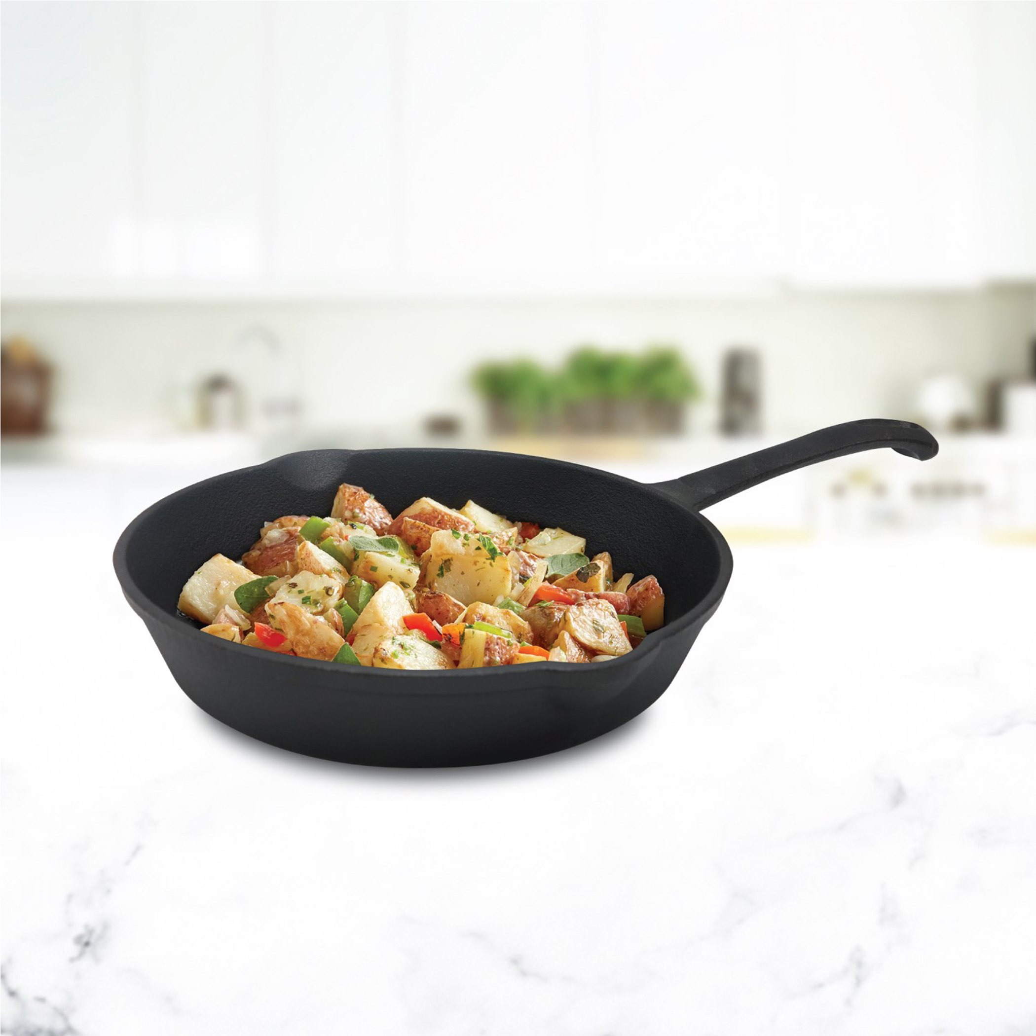 مقلاة من الحديد المصبوب من فيونا - 26×15.5×4.5 سم-hbxhomeware-hbxkitchen-image-1