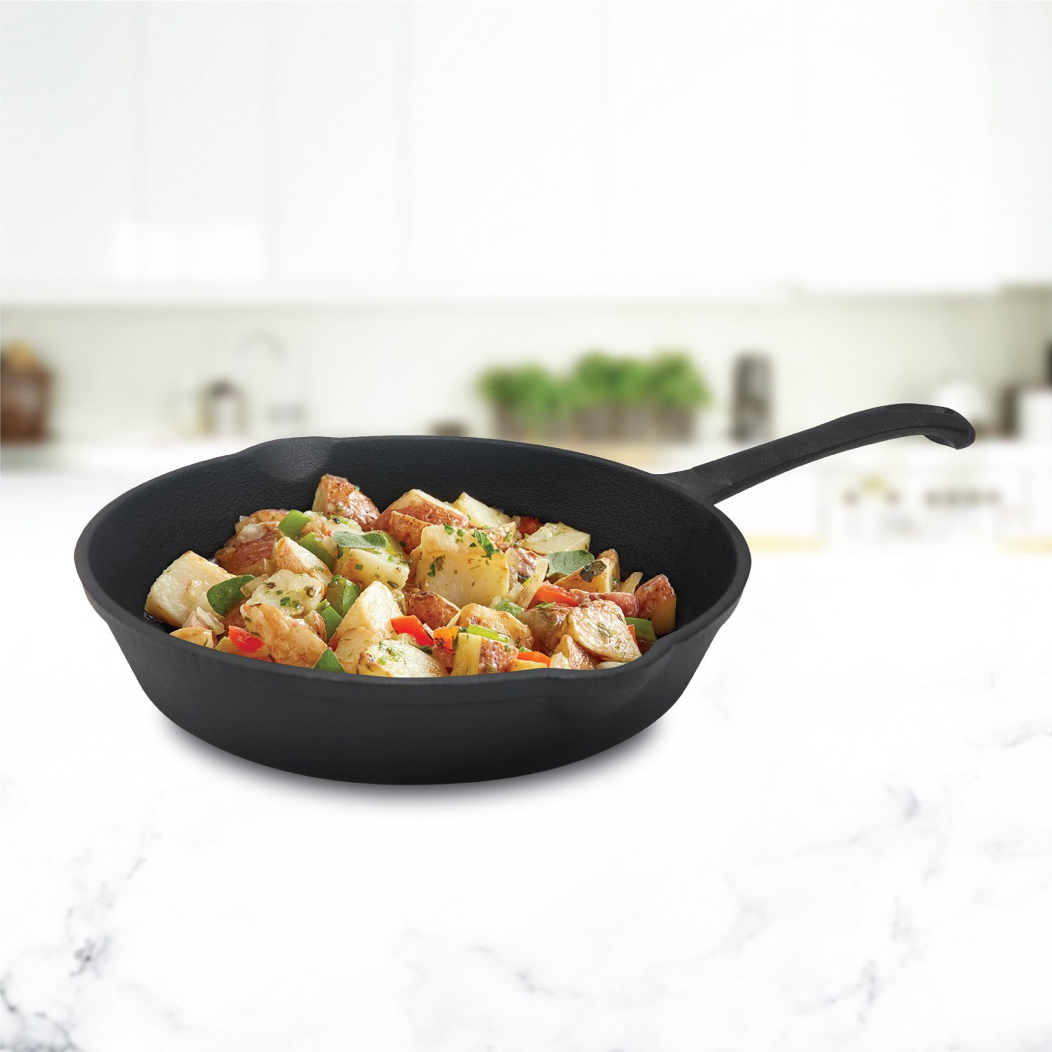 مقلاة من الحديد الزهر من فيونا - 30x20.5x4.5 سم-hbxhomeware-hbxkitchen-image-1