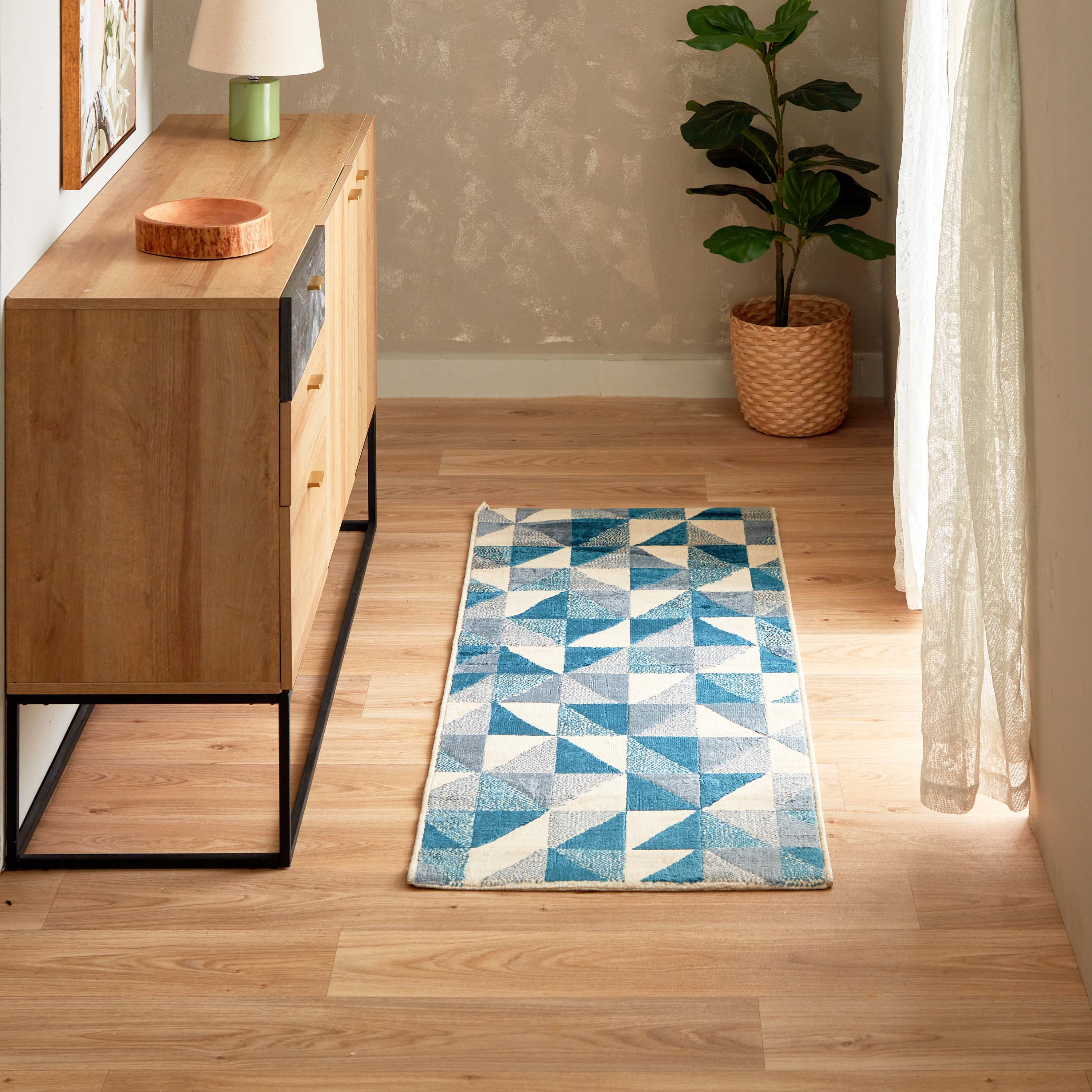 Sardinia Delsy Stain Resistant Rug - 60x150 cm-hbxdecorandfurnishings-floorcoverings-rugs-image-1