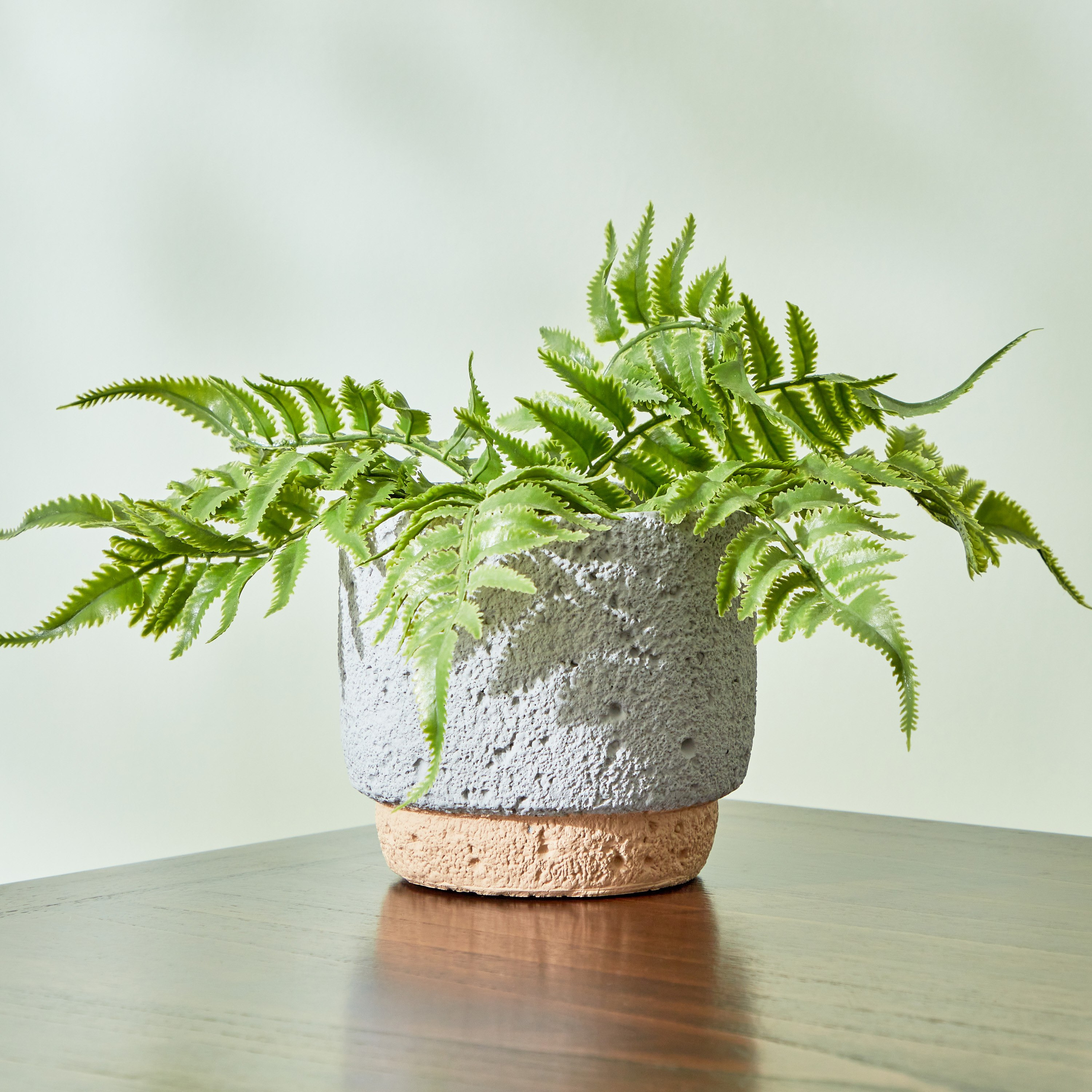 إناء زرع سيراميك بارز الملمس من سيارا - 14x14x12.5 سم-PROMO_HB_AE_B1G1_250925-image-1