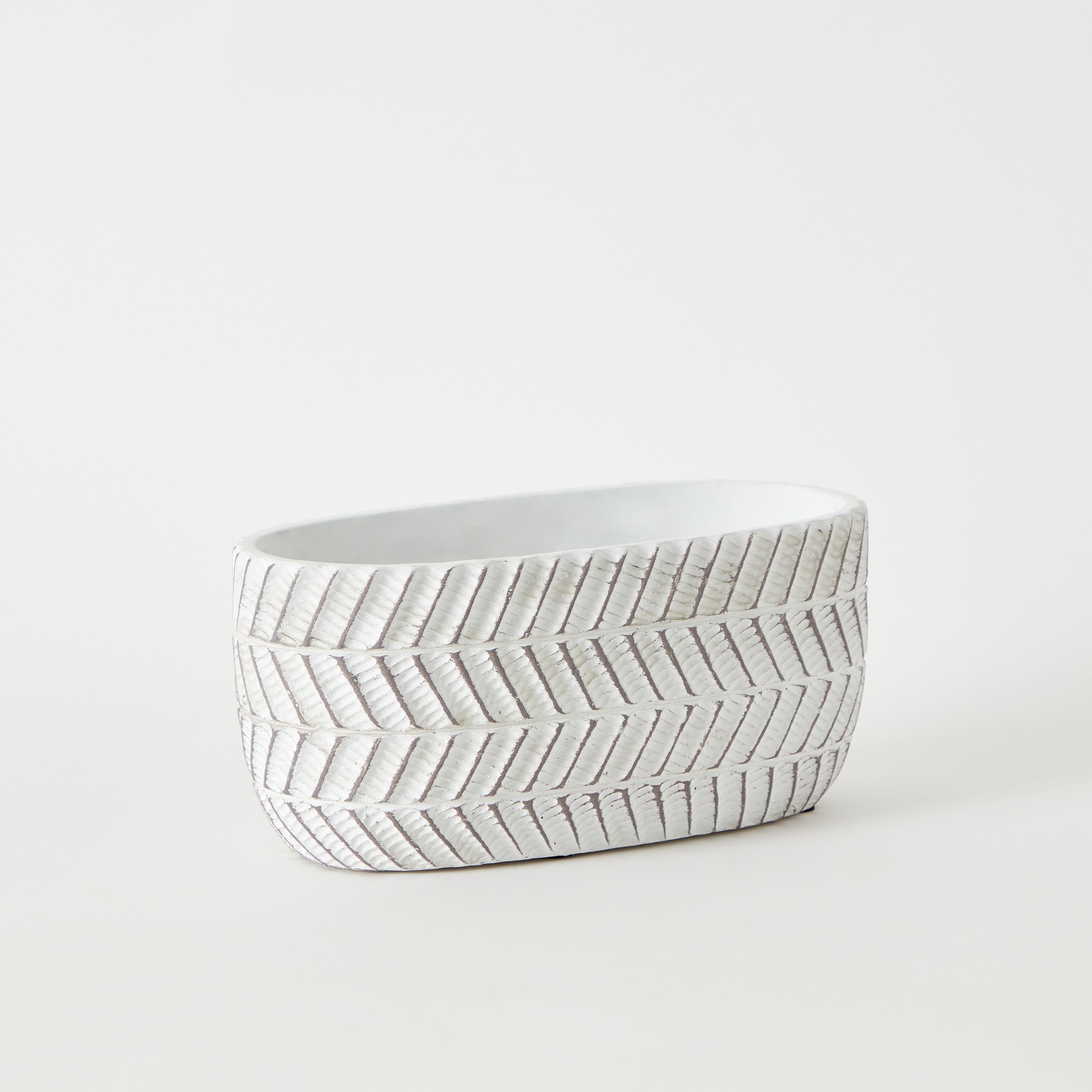 إناء زرع سيراميك مضلّع من سيارا - 26.5x12.5x12 سم-hbxhomeware-hbxdecorandfurnishings-image-6