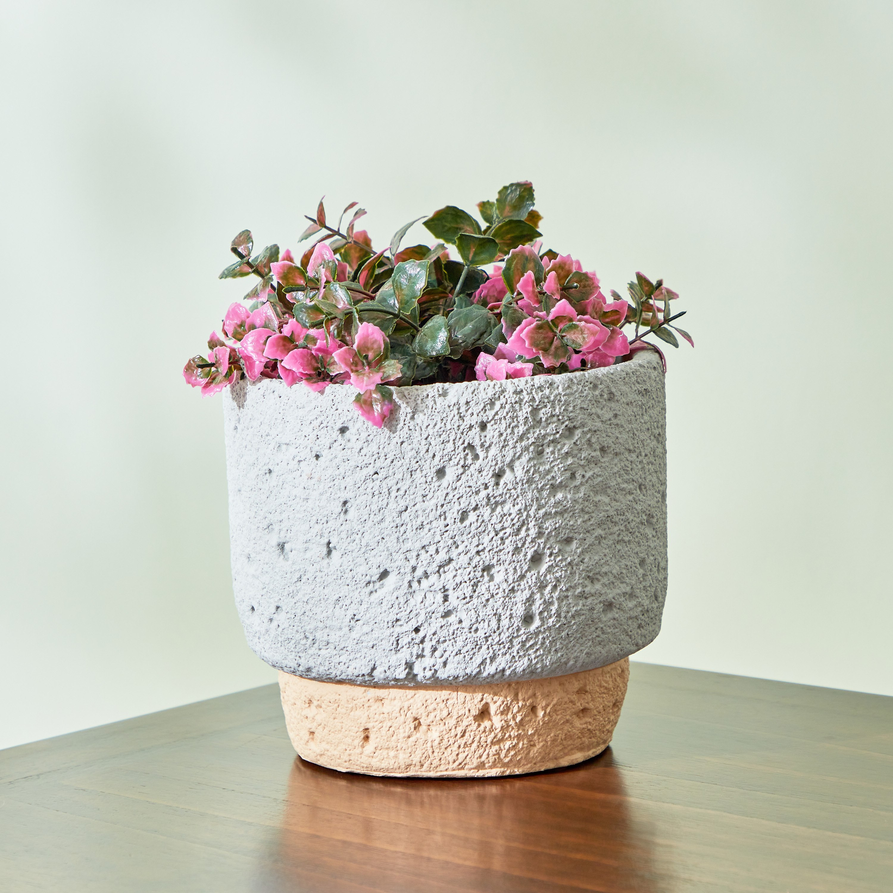 إناء نباتات بارز الملمس من سيارا - 17 × 17 × 15.5 سم-hbxhomeware-hbxdecorandfurnishings-image-1