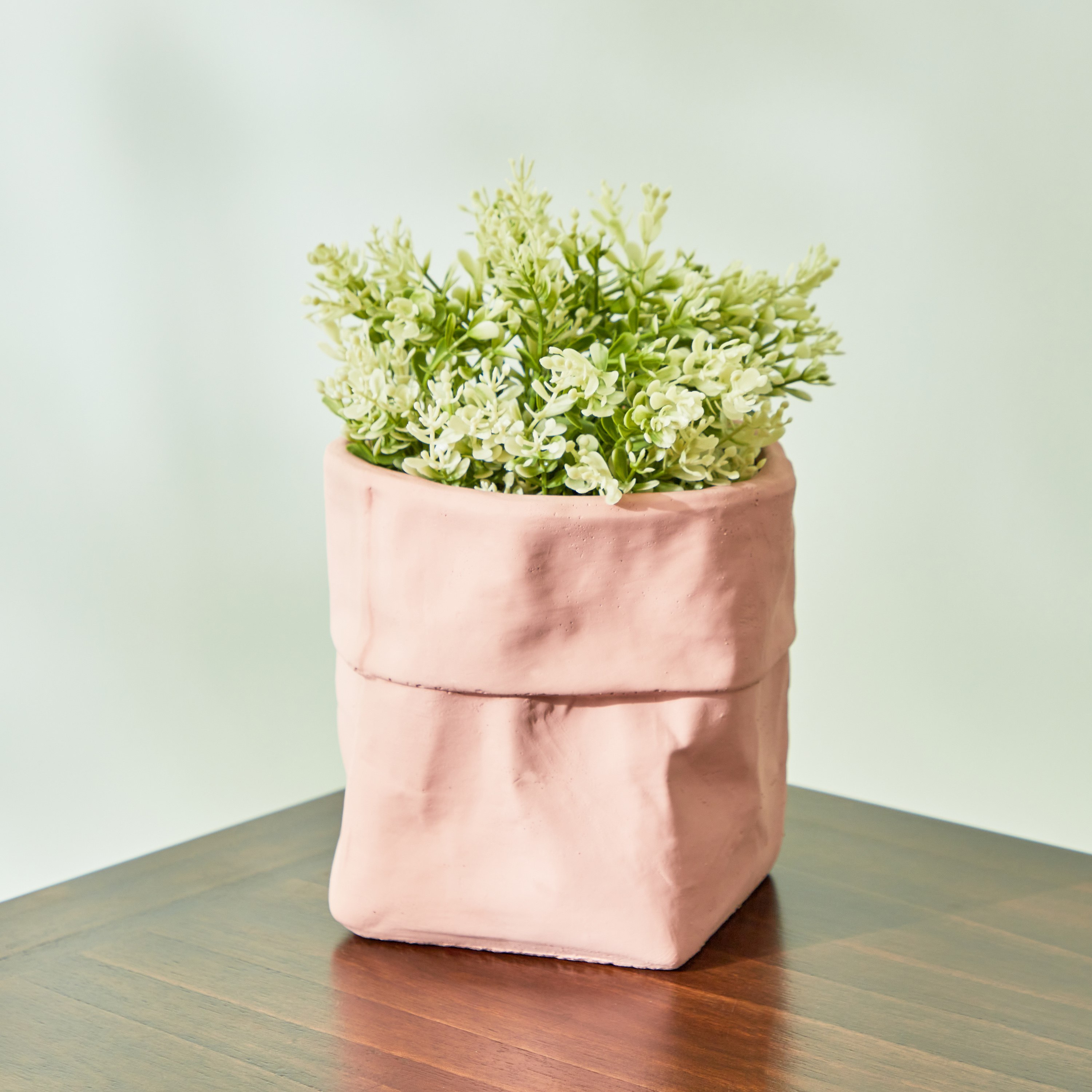 وعاء نبات بتصميم كيس من سيارا - 15.5 × 15.5 × 15.5 سم-PROMO_HB_AE_B1G1_250925-image-1