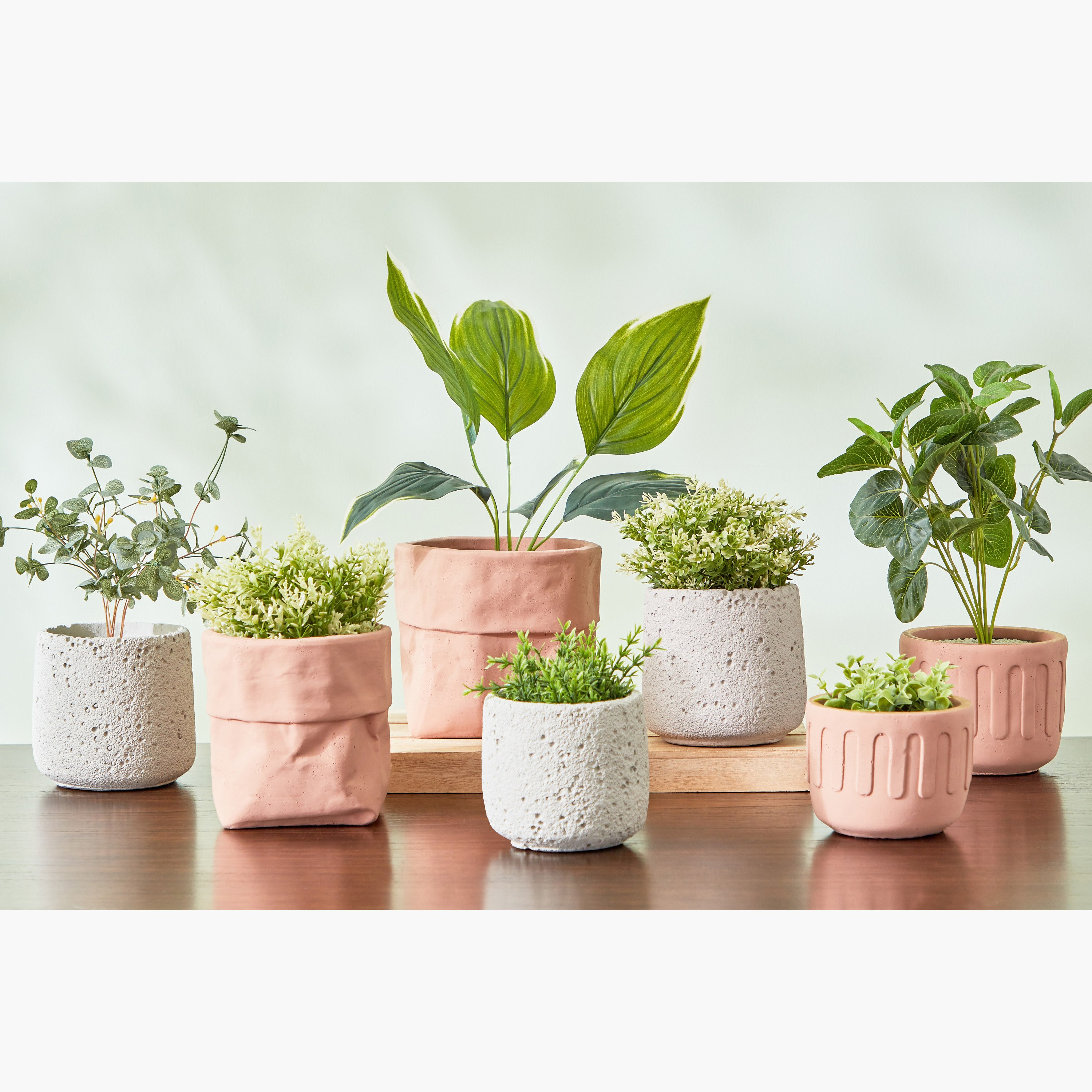 وعاء نبات بتصميم كيس من سيارا - 15.5 × 15.5 × 15.5 سم-PROMO_HB_AE_B1G1_250925-image-4