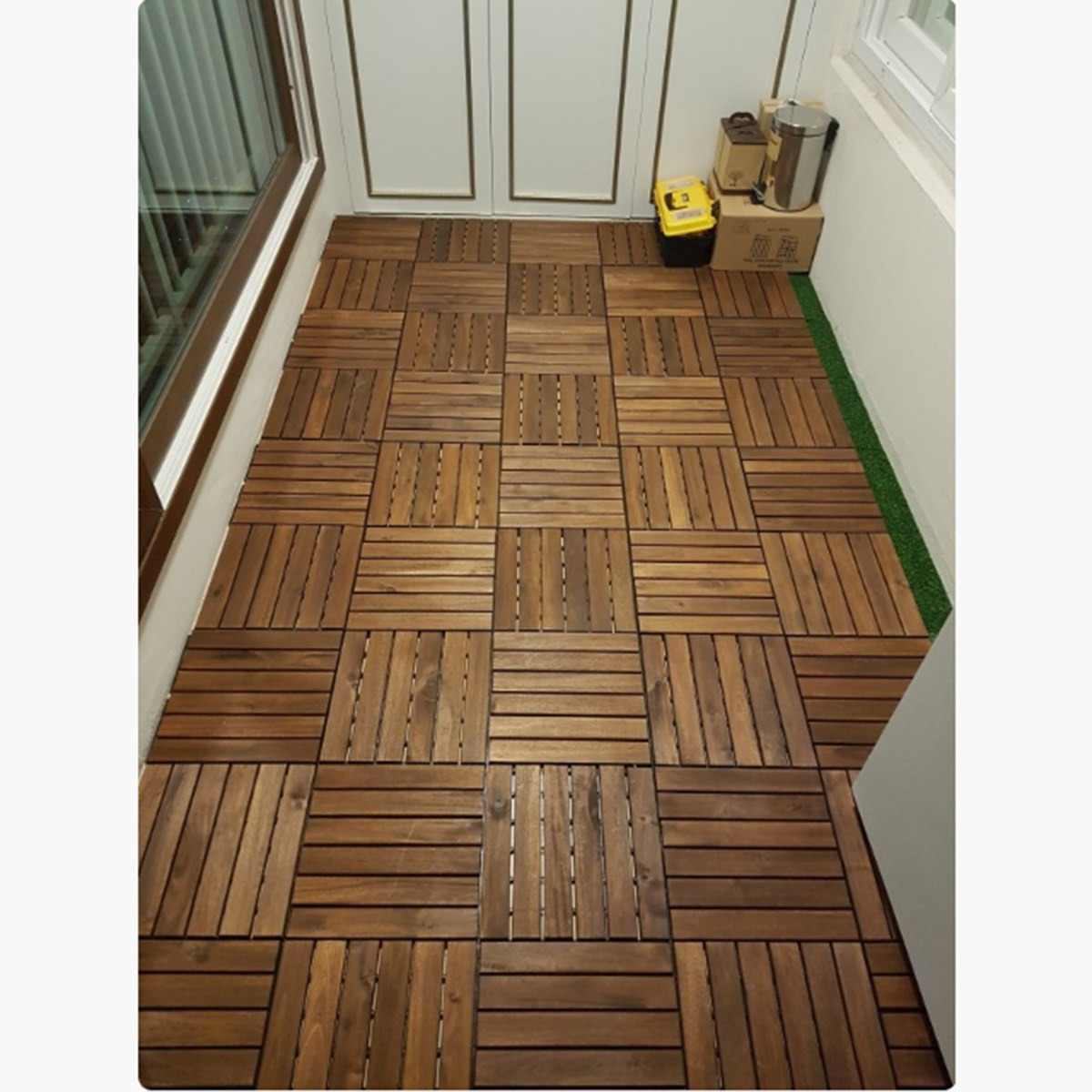 Vera Balarus 6-Slats Floor Deck Tiles - Set of 9-hbxhomeware-gardenandoutdoor-outdooraccessories-image-1