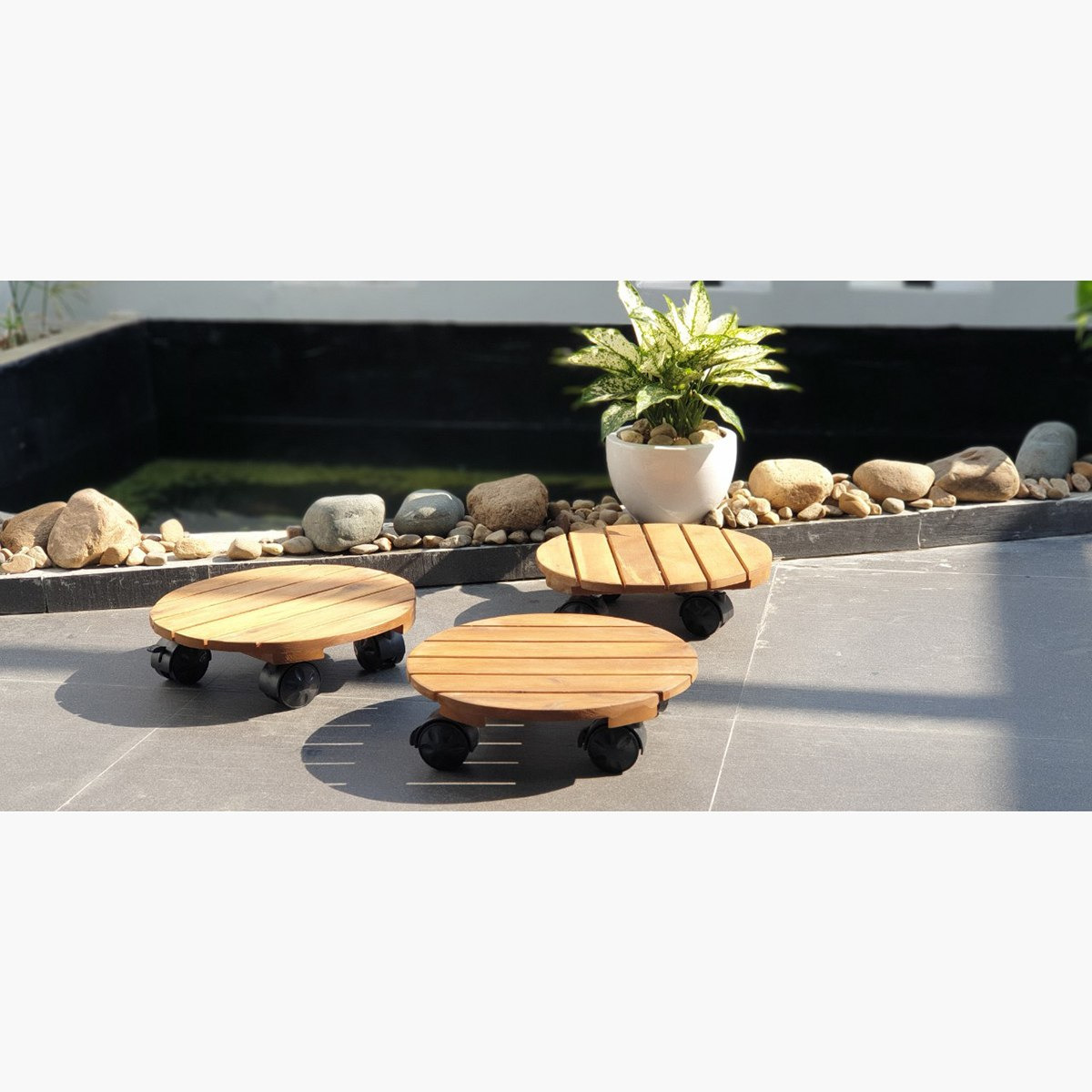 Vera Sarno Floor Pot Trolley
