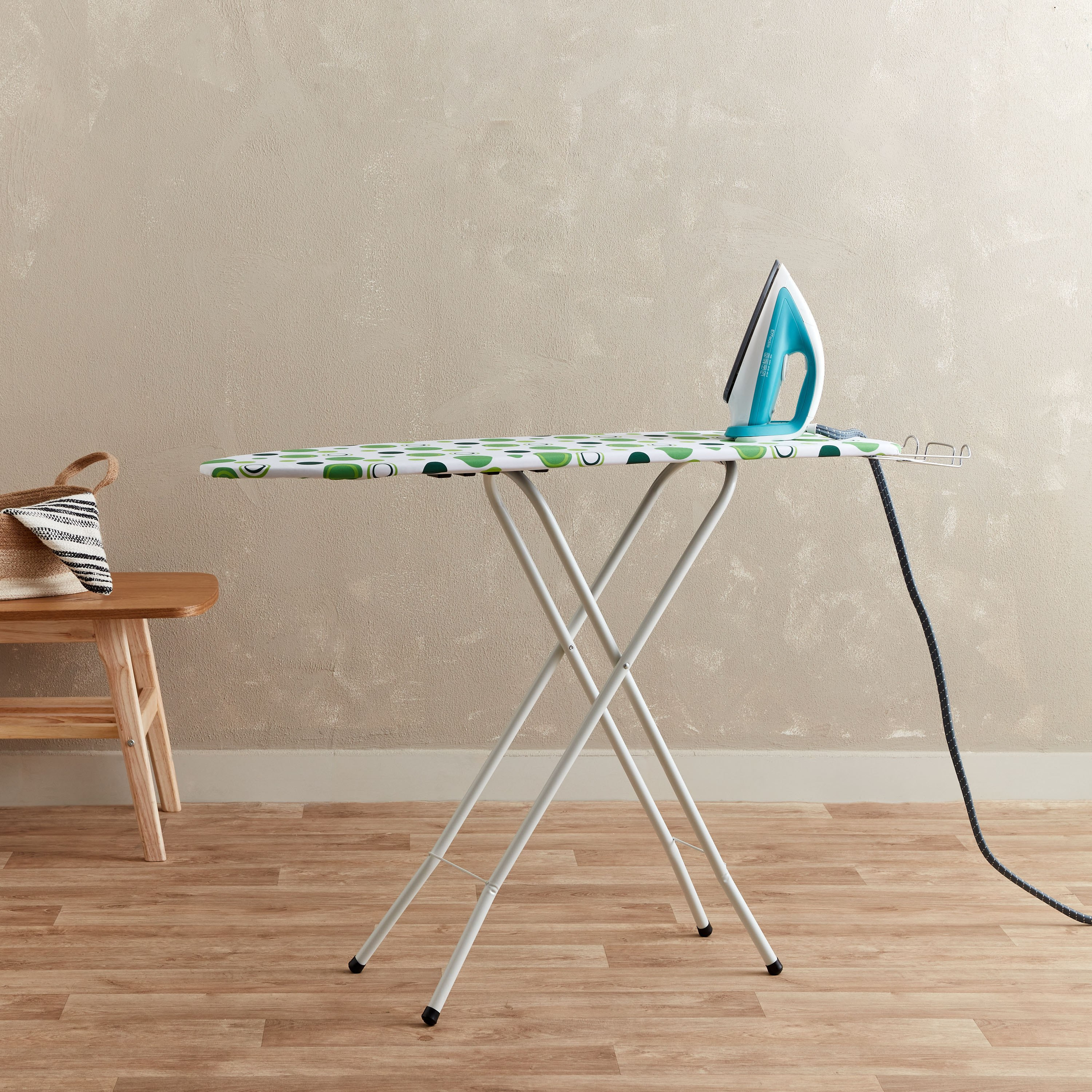 Wooden Top Ironing Board - 107x30x80 cm-hbxhomeware-hbxbathroom-image-6