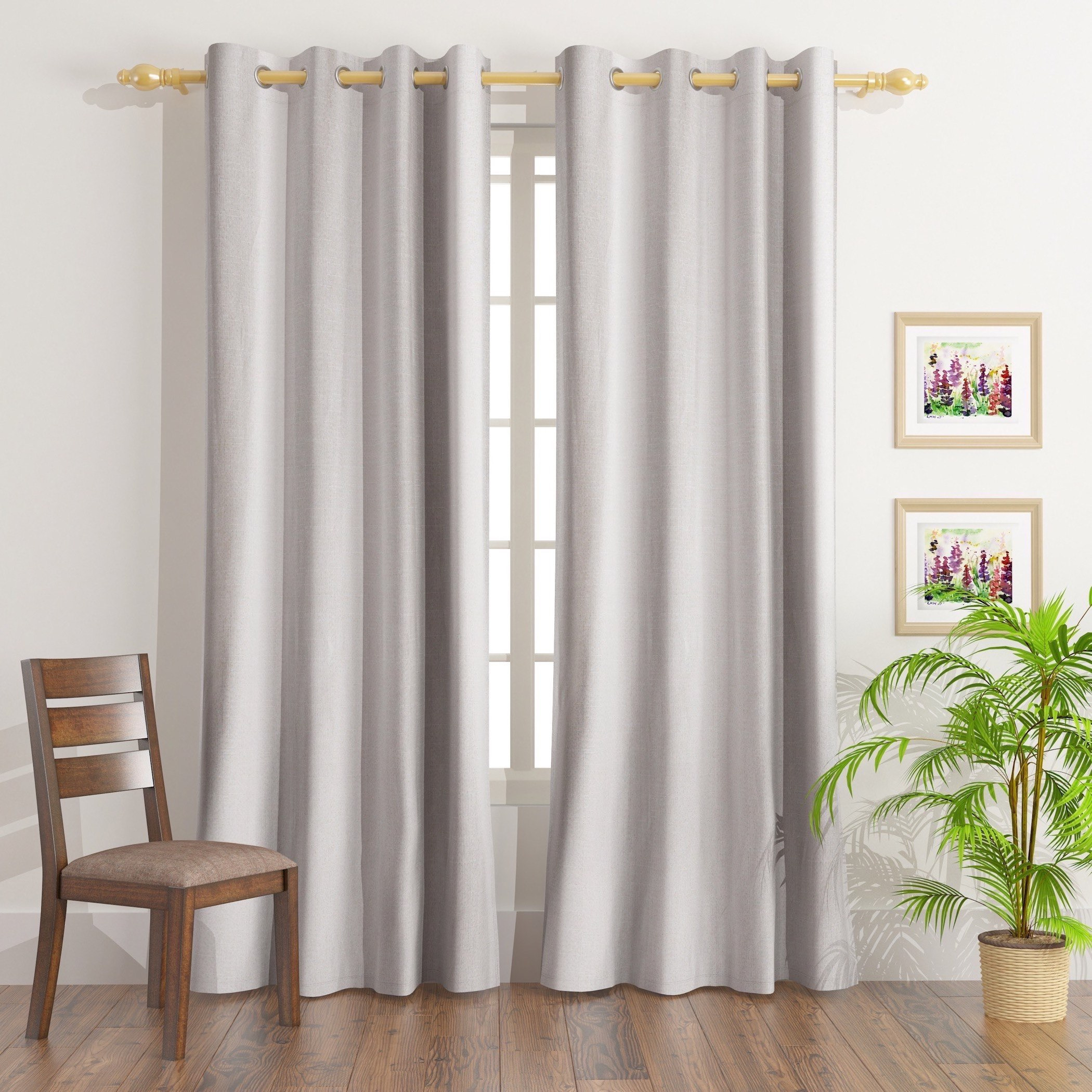 طقم ستائر تعتيم طويلة جدًا قطعتين من أميليا - 135x300 سم-hbxhomeware-hbxdecorandfurnishings-image-1