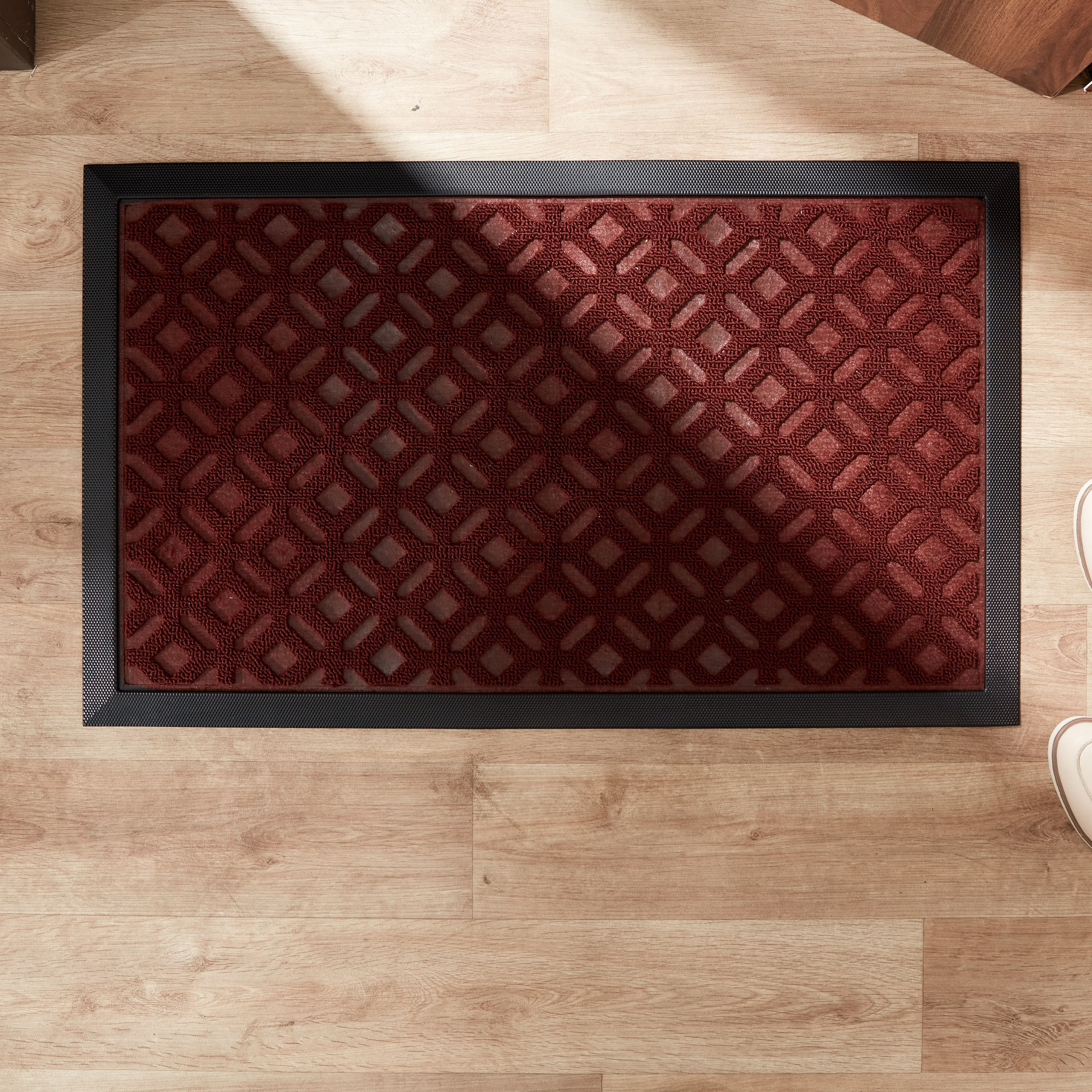 سجادة باب بولي بروبيلين مقاومة للانزلاق من لارا - 45x75 سم-hbxhomeware-hbxlivingroom-image-2