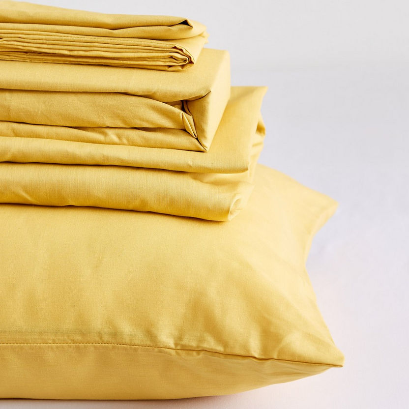Bristol Polycotton Single Fitted Sheet - 90x200+25 cm-Sheets and Pillow Covers-image-7
