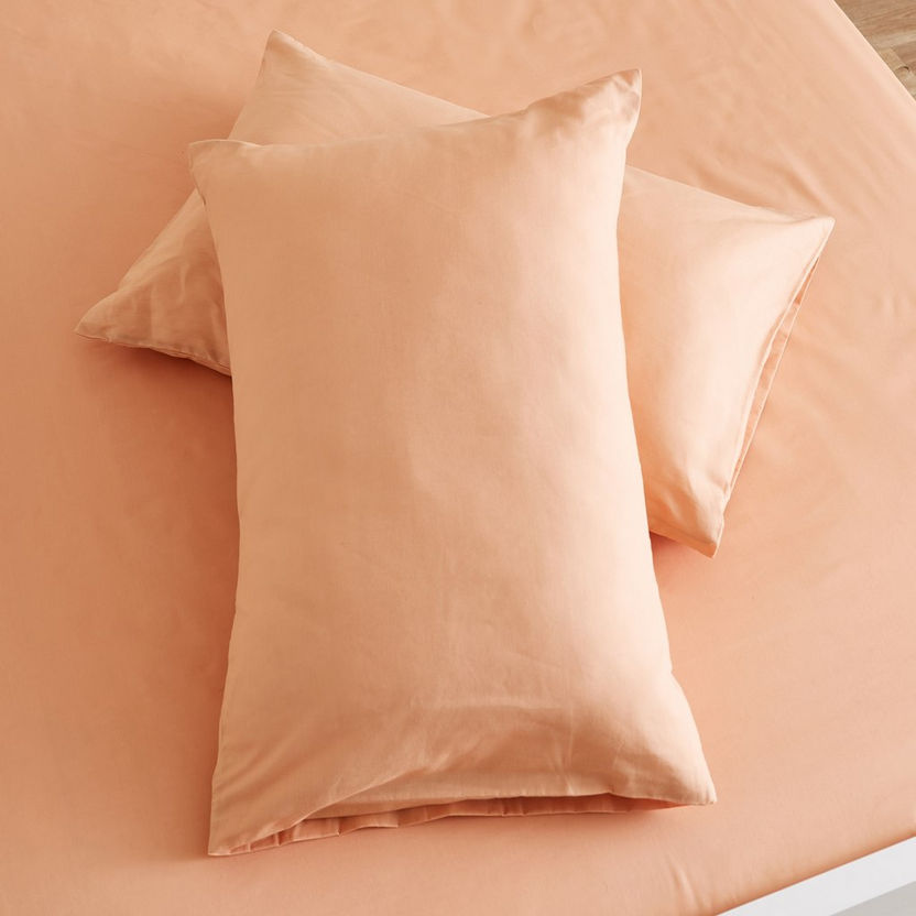 Bristol 2-Piece Polycotton Pillow Case Set - 50x75+15 cm-Sheets and Pillow Covers-image-2