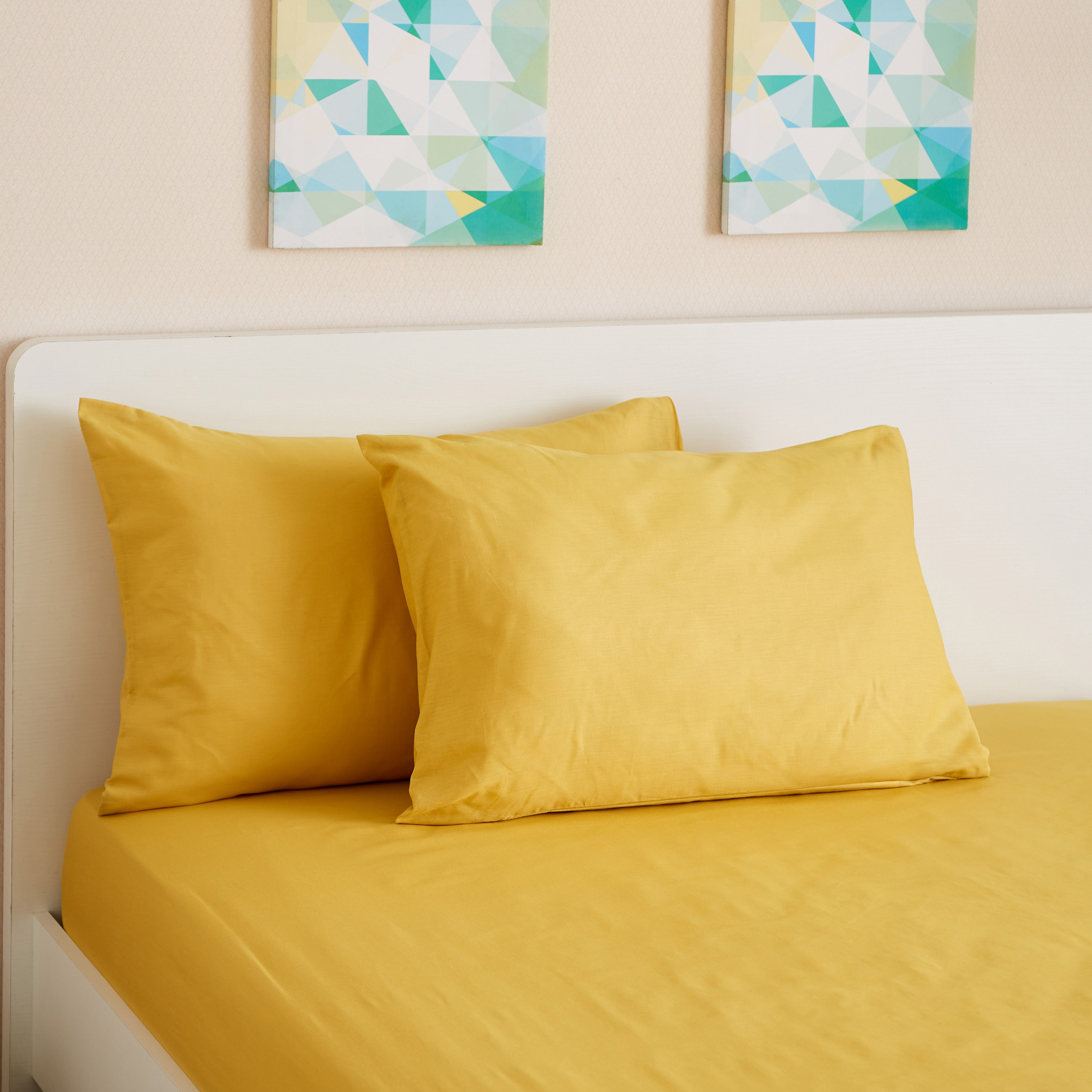 طقم غطاء وسادة بولي قطن قطعتين من بريستول - 50x75+15 سم-hbxhomeware-hbxbedroom-image-1