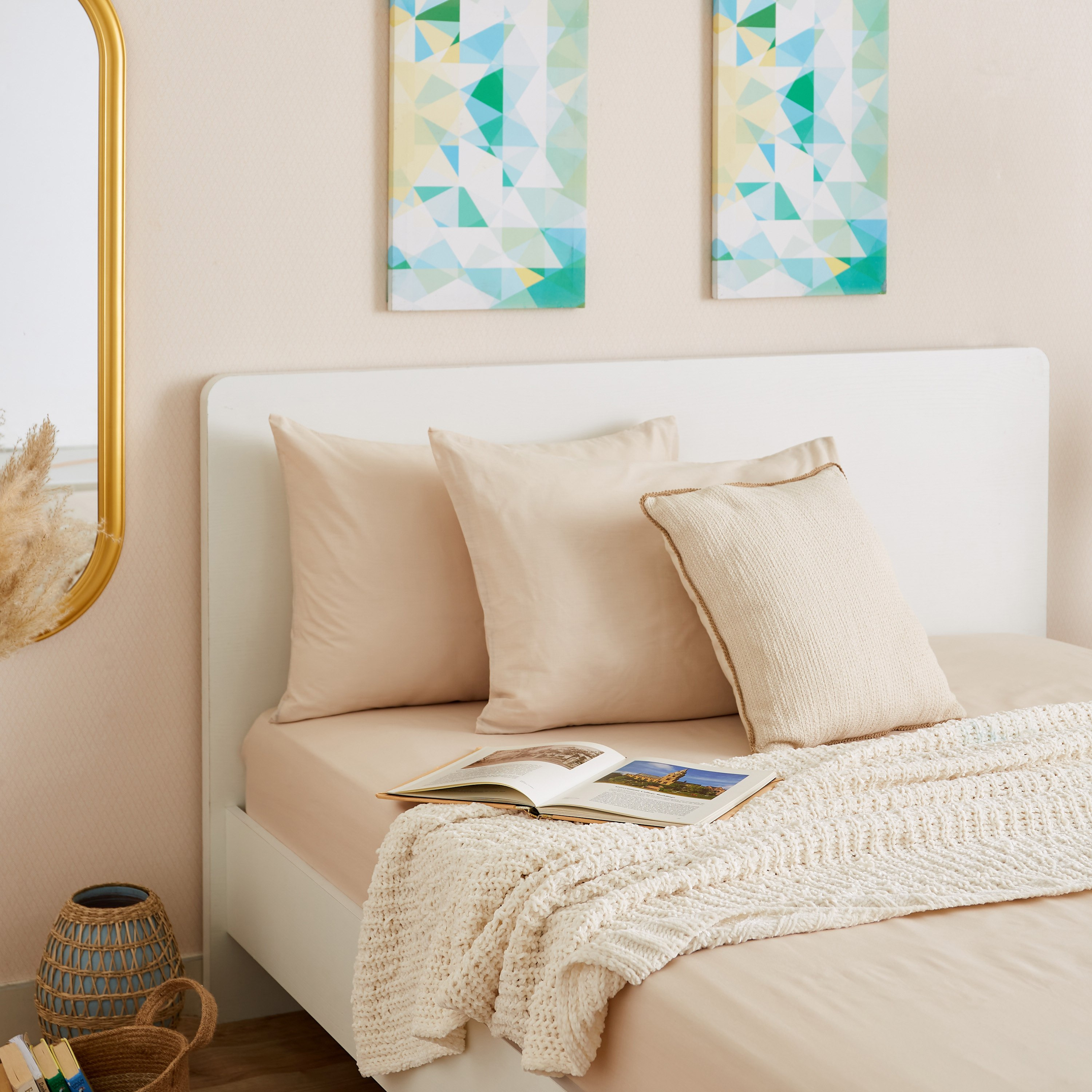 طقم غطاء وسادة بولي قطن قطعتين من بريستول - 50x75+15 سم-hbxhomeware-hbxbedroom-image-5