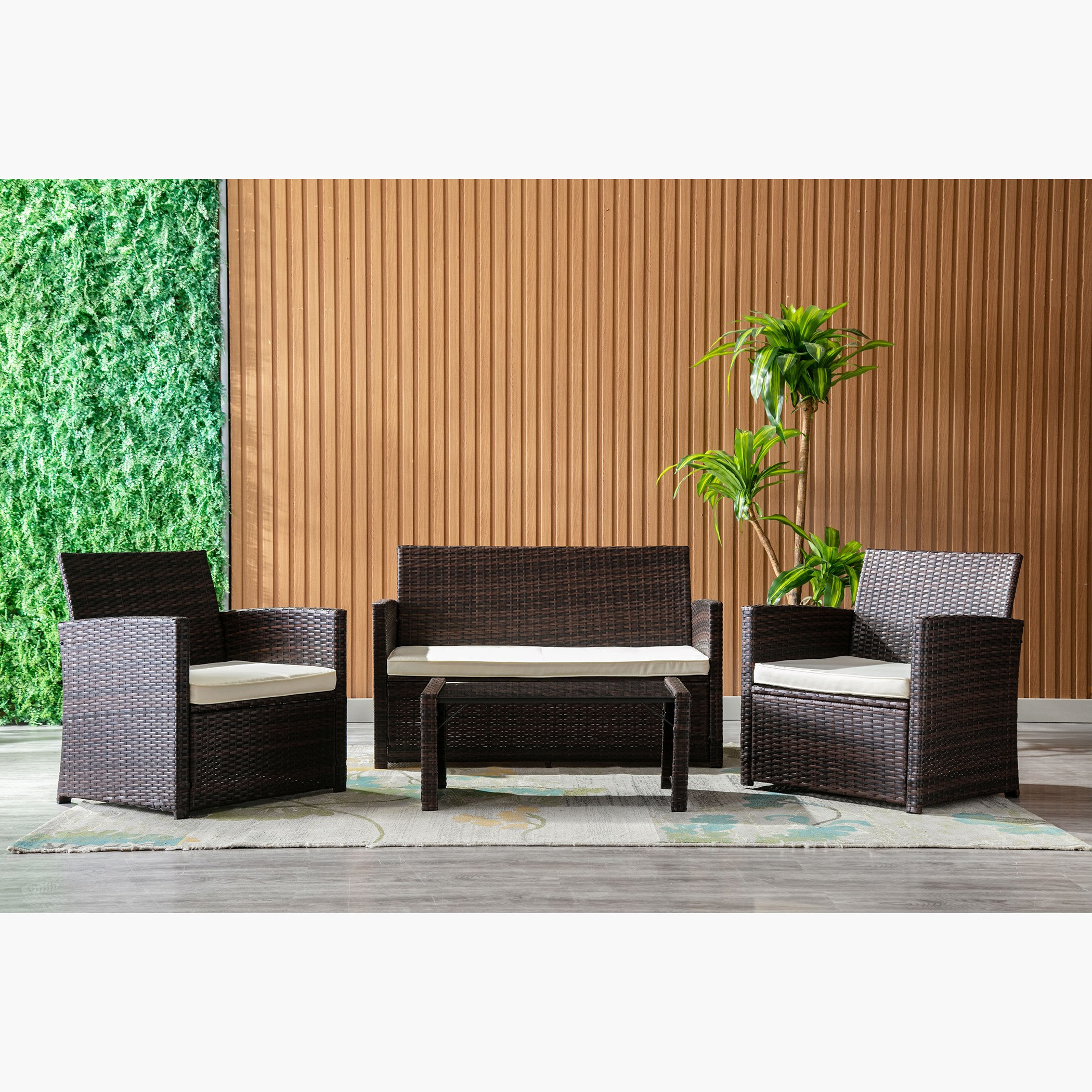 طقم كنب 4 مقاعد للمساحات الخارجية مع وسائد من أوربينو-hbxoutdoor-hbxoutdoorfurniture-sofasets-image-1
