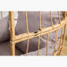 Katina Cocoon Steel Wicker Chair with Cushion-Swings and Chairs-thumbnailMobile-3