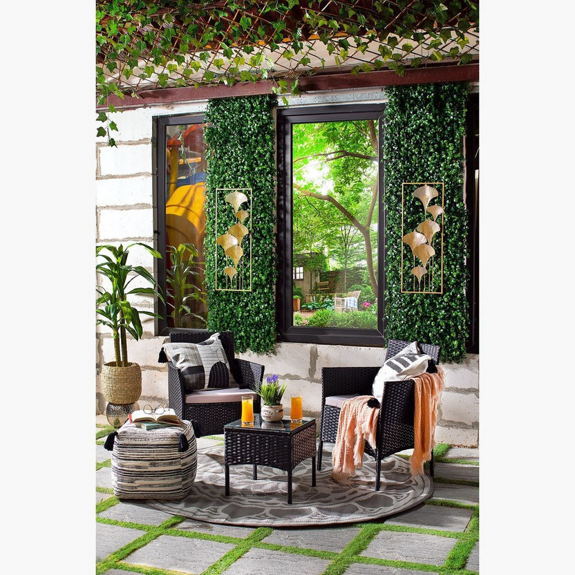 Prato 2-Seater Outdoor Table and Chair Set-Dinette Sets-image-0