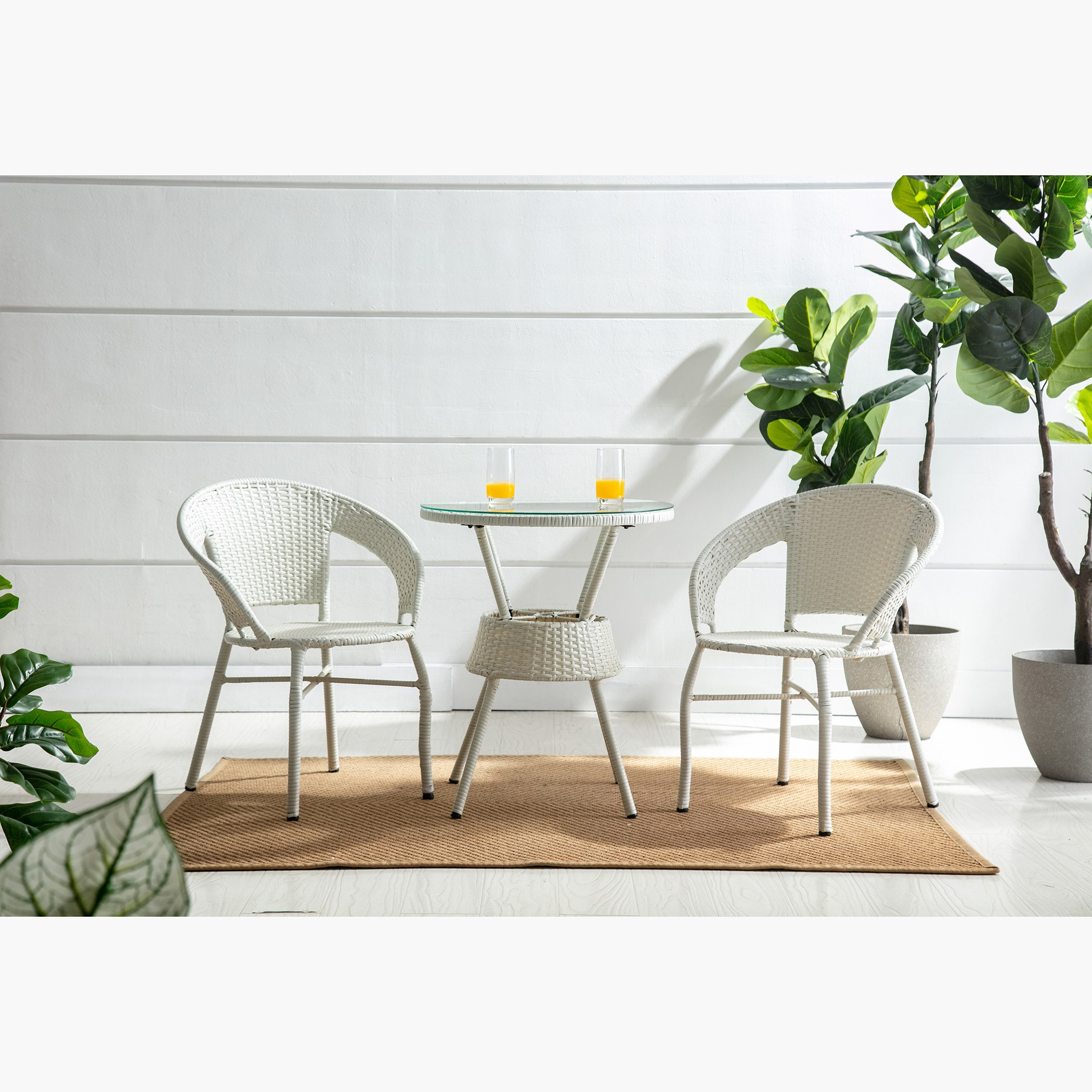 Patio table best sale and 2 chairs