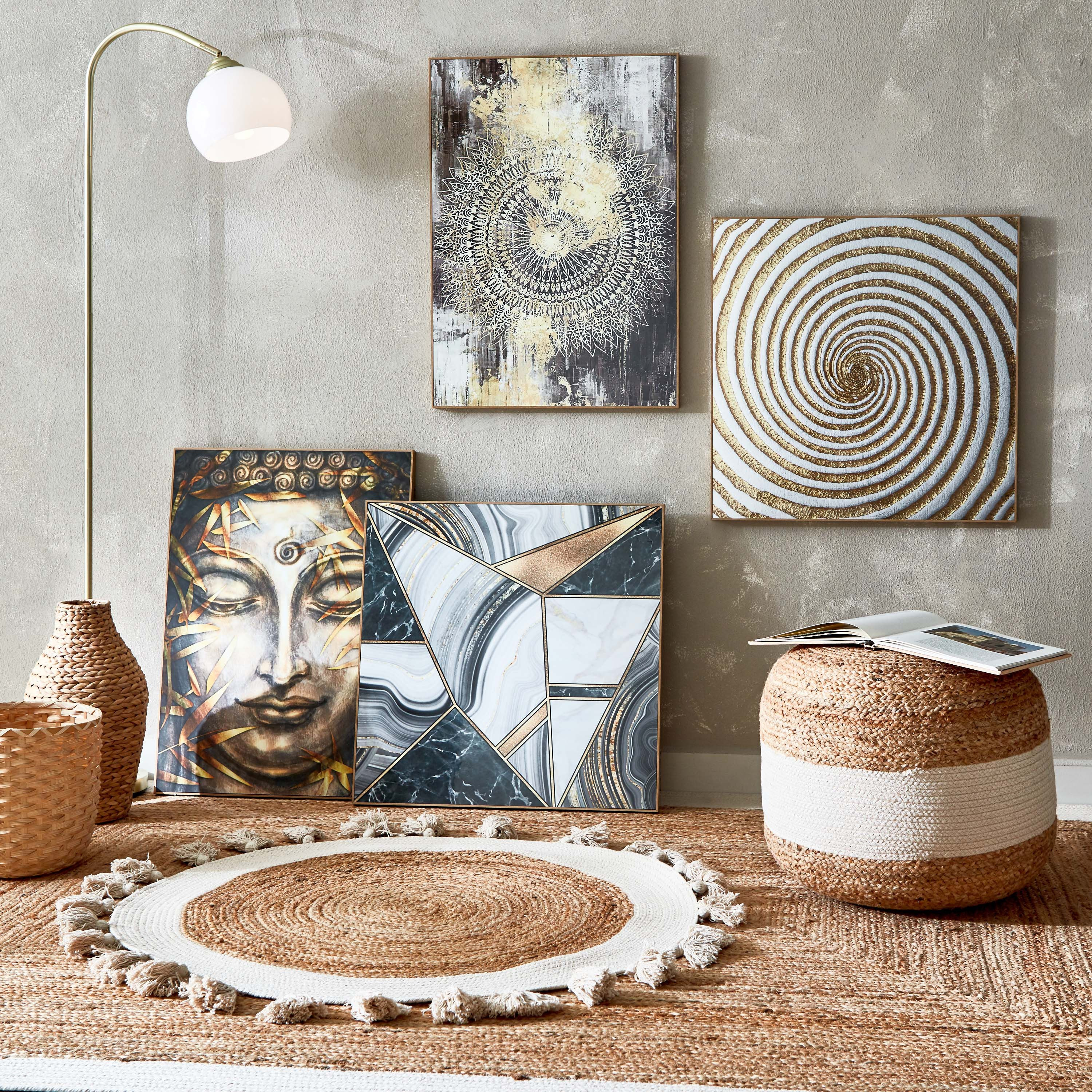 لوحة مؤطرة من فيحا - 50x2.5x70 سم-hbxhomeware-hbxdecorandfurnishings-image-4