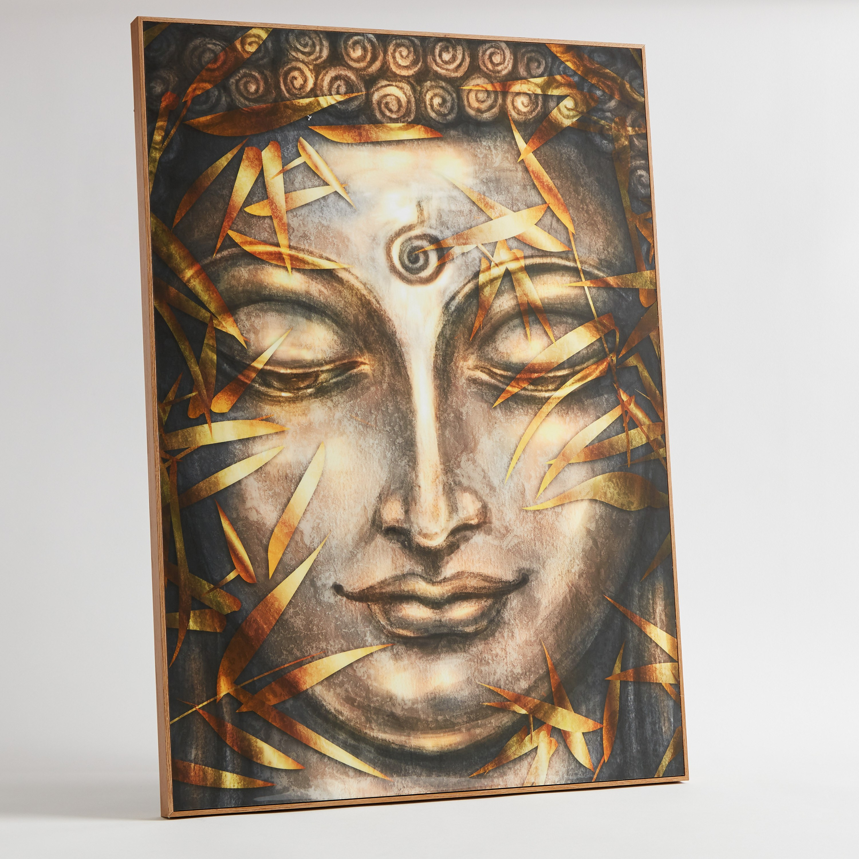 زيّنة حائط مؤطرة من فيها - 70x2.5x50 سم-hbxhomeware-hbxdecorandfurnishings-image-5