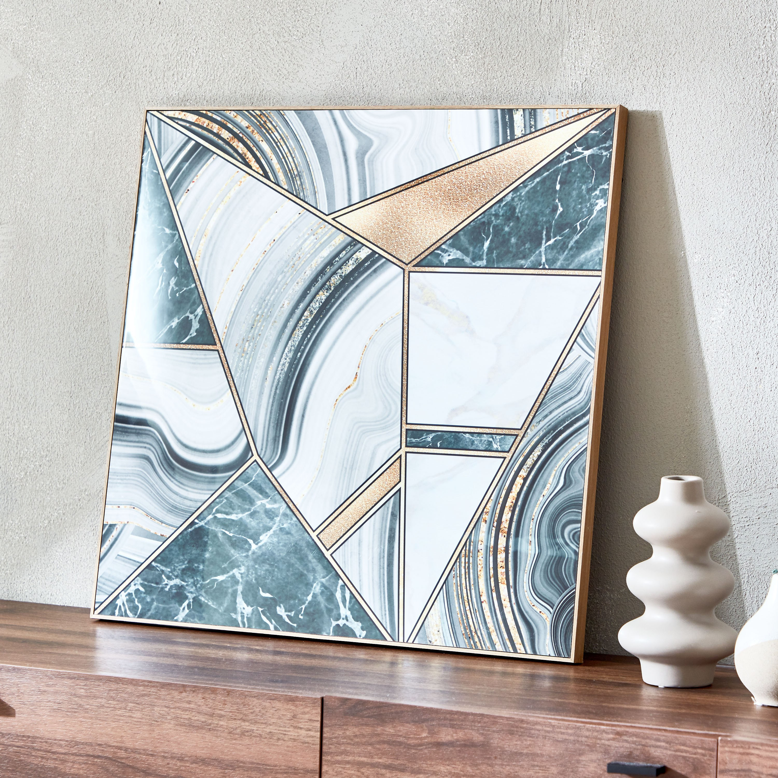 لوحة مؤطرة من فيحا - 60x2.5x60 سم-hbxhomeware-hbxdecorandfurnishings-image-2