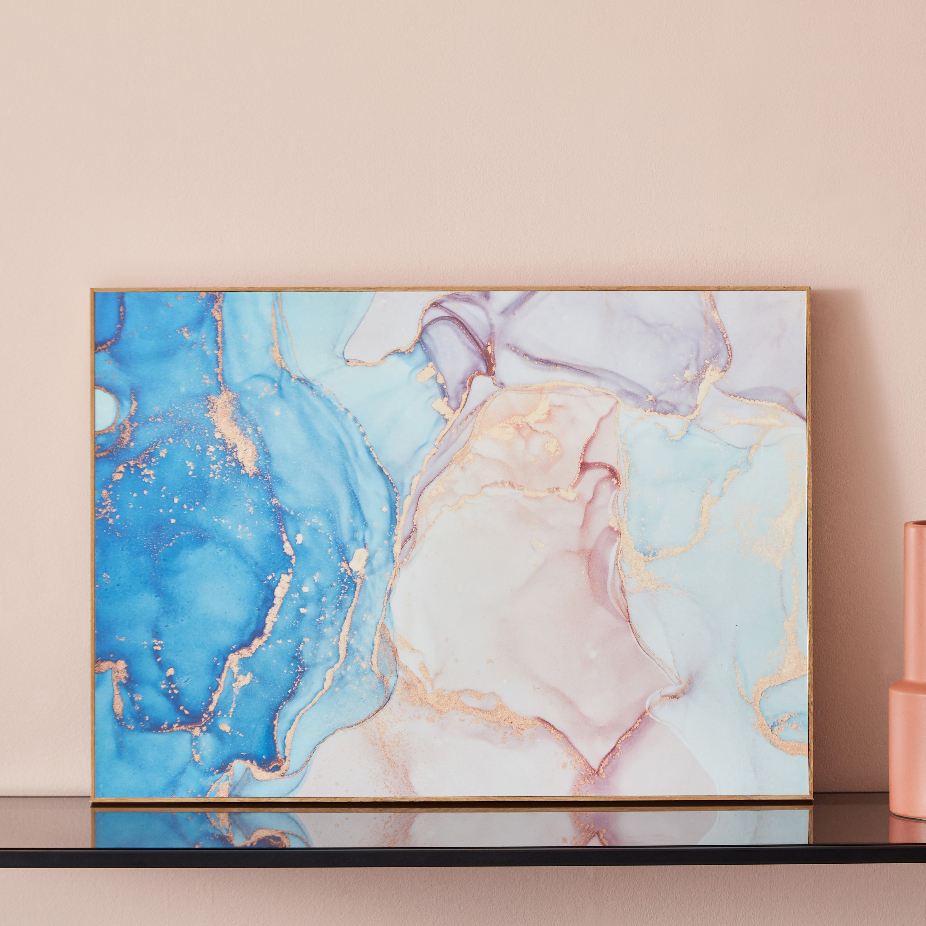 زينة حائط مؤطرة من فيحا - 70x2.5x50 سم-hbxhomeware-hbxdecorandfurnishings-image-1