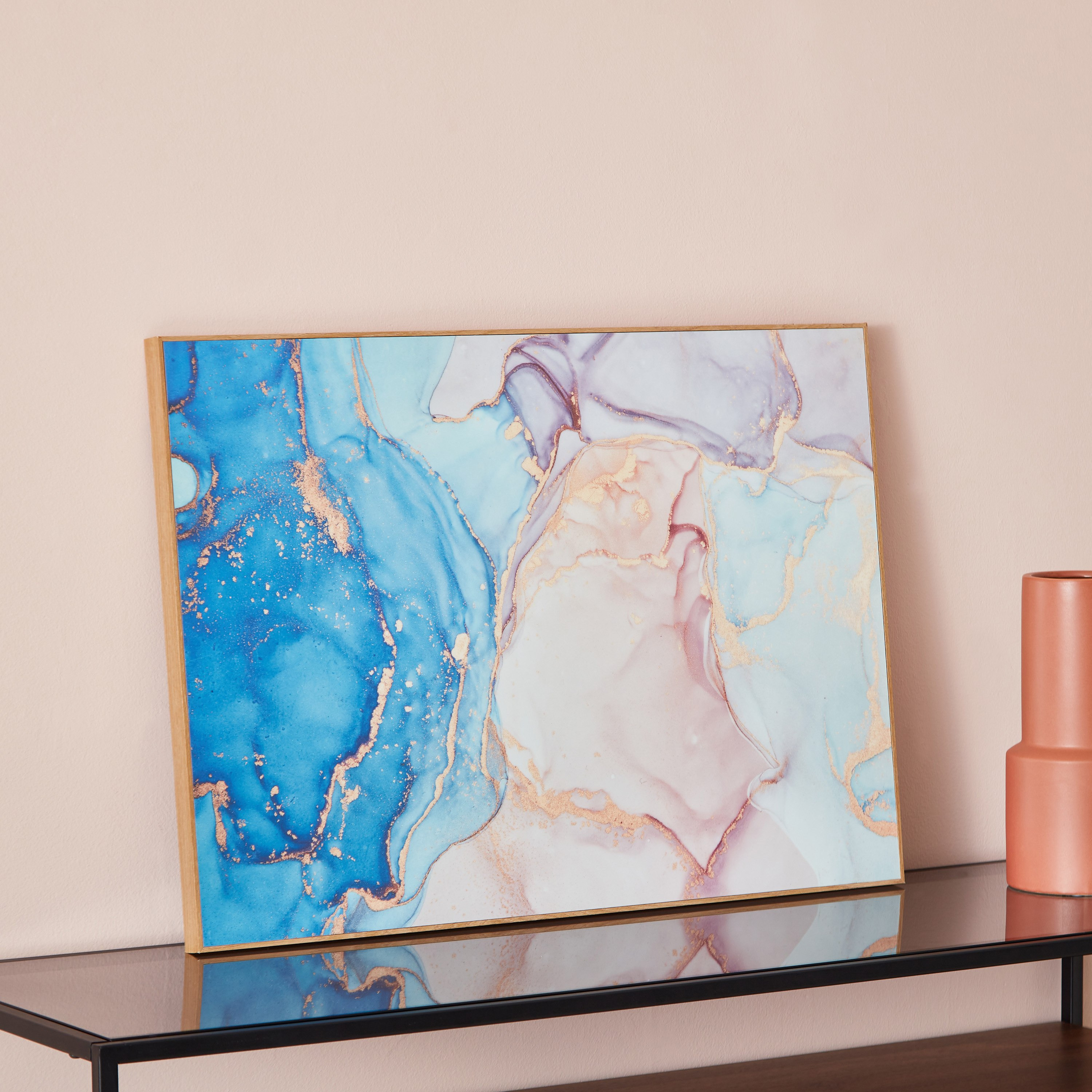 زينة حائط مؤطرة من فيحا - 70x2.5x50 سم-hbxhomeware-hbxdecorandfurnishings-image-2