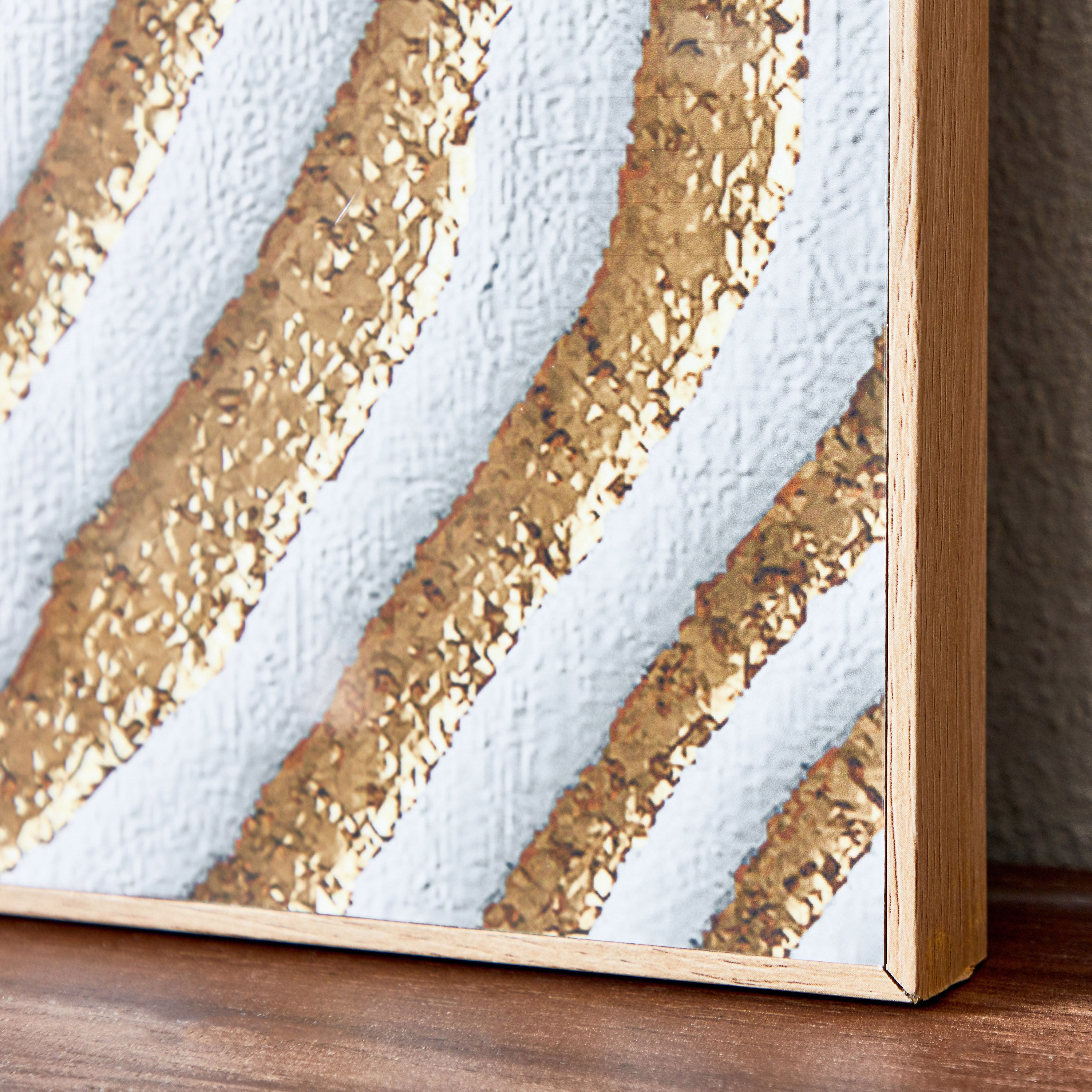 Fiha Swirl Framed Picture - 60x60x2.5 cm-hbxhomeware-hbxdecorandfurnishings-image-3