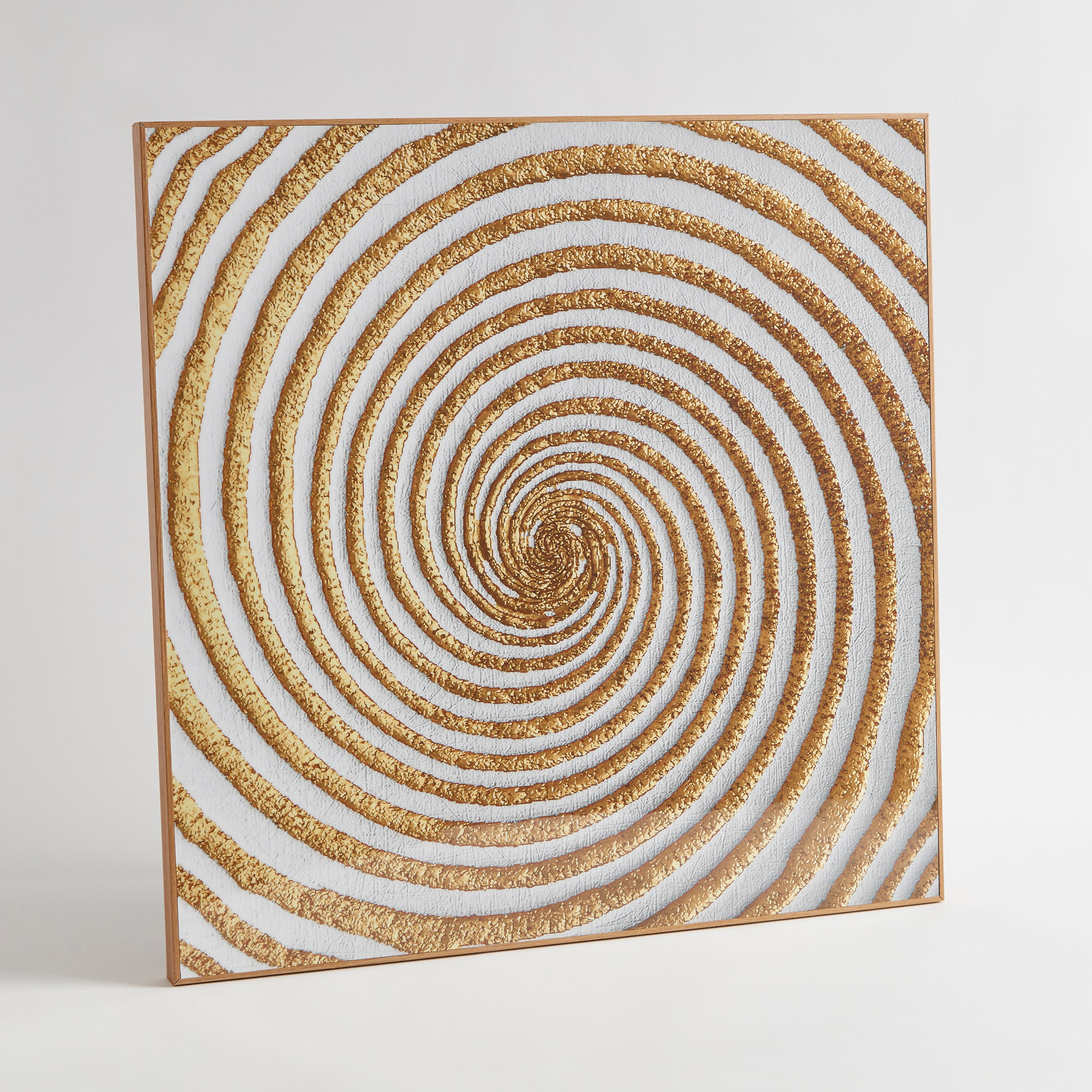 Fiha Swirl Framed Picture - 60x60x2.5 cm-hbxhomeware-hbxdecorandfurnishings-image-5