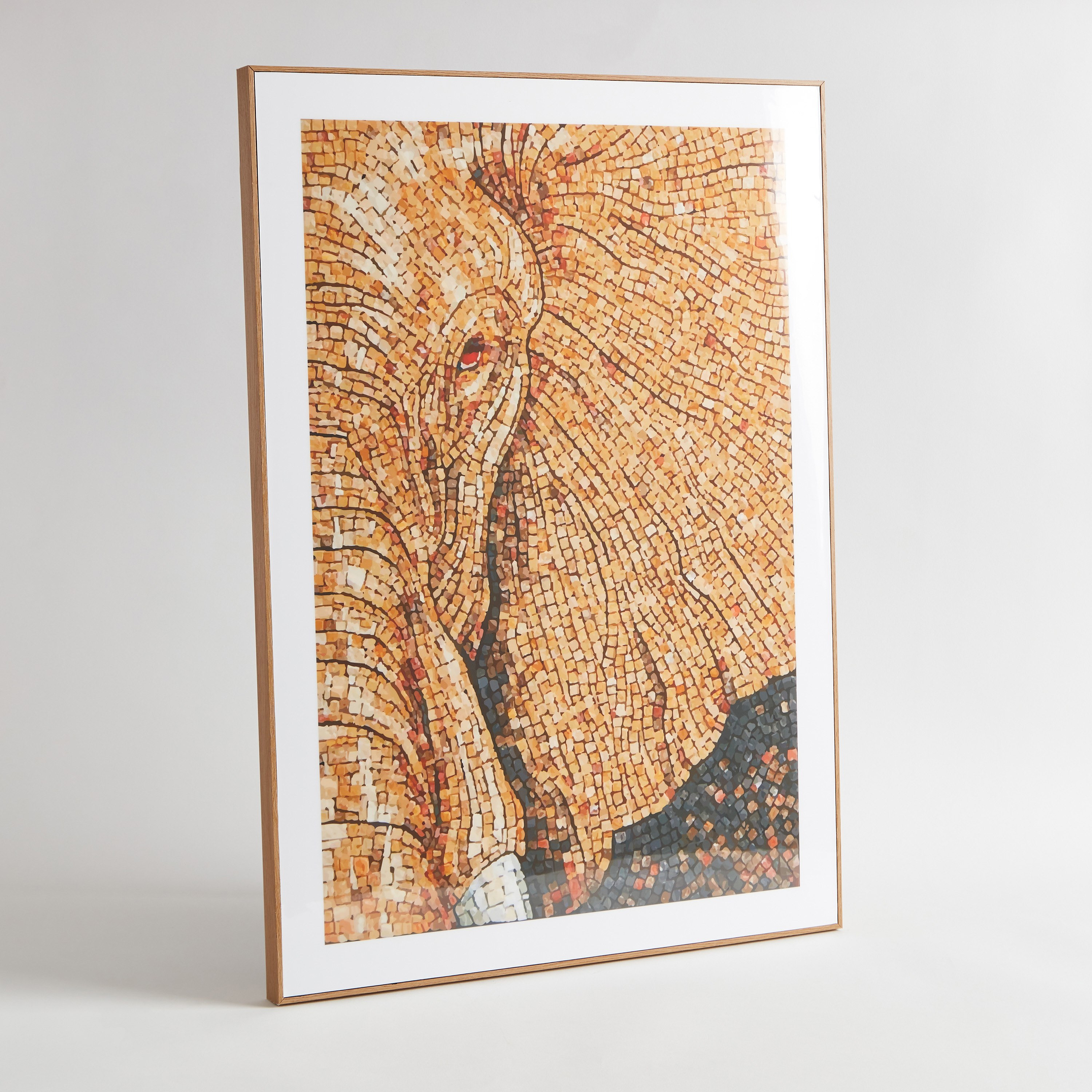 زينة حائط مؤطرة وايلد لايف من فيحا - 50x2.5x70 سم-hbxhomeware-hbxdecorandfurnishings-image-5