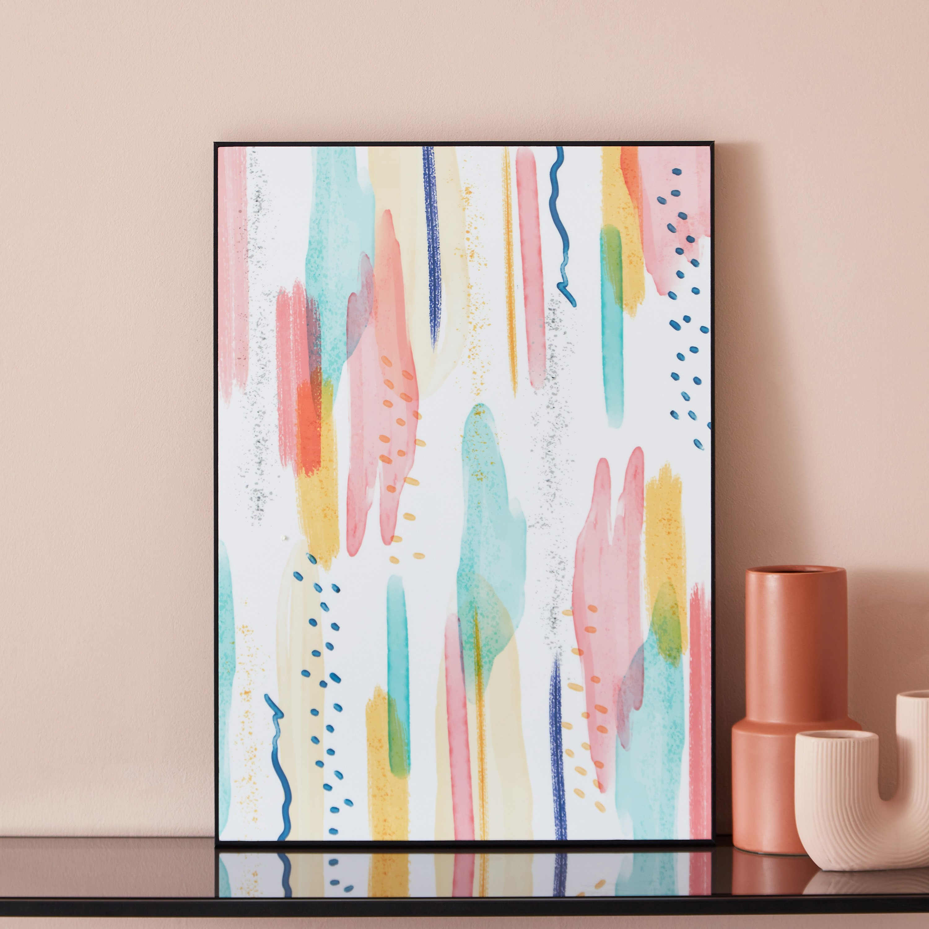 Fiha Colourful Framed Wall Art - 50x2.5x70 cm-hbxhomeware-hbxdecorandfurnishings-image-1