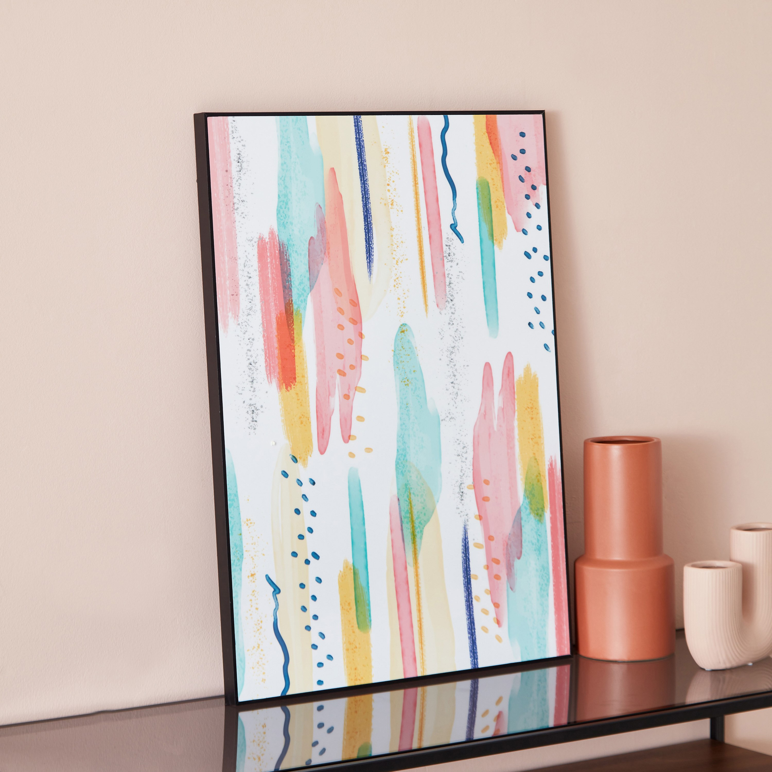 Fiha Colourful Framed Wall Art - 50x2.5x70 cm-hbxhomeware-hbxdecorandfurnishings-image-2