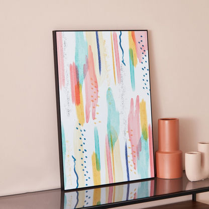 Fiha Colourful Framed Wall Art - 50x2.5x70 cms