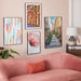 Fiha Colourful Framed Wall Art - 50x2.5x70 cm-Framed Pictures-thumbnail-4