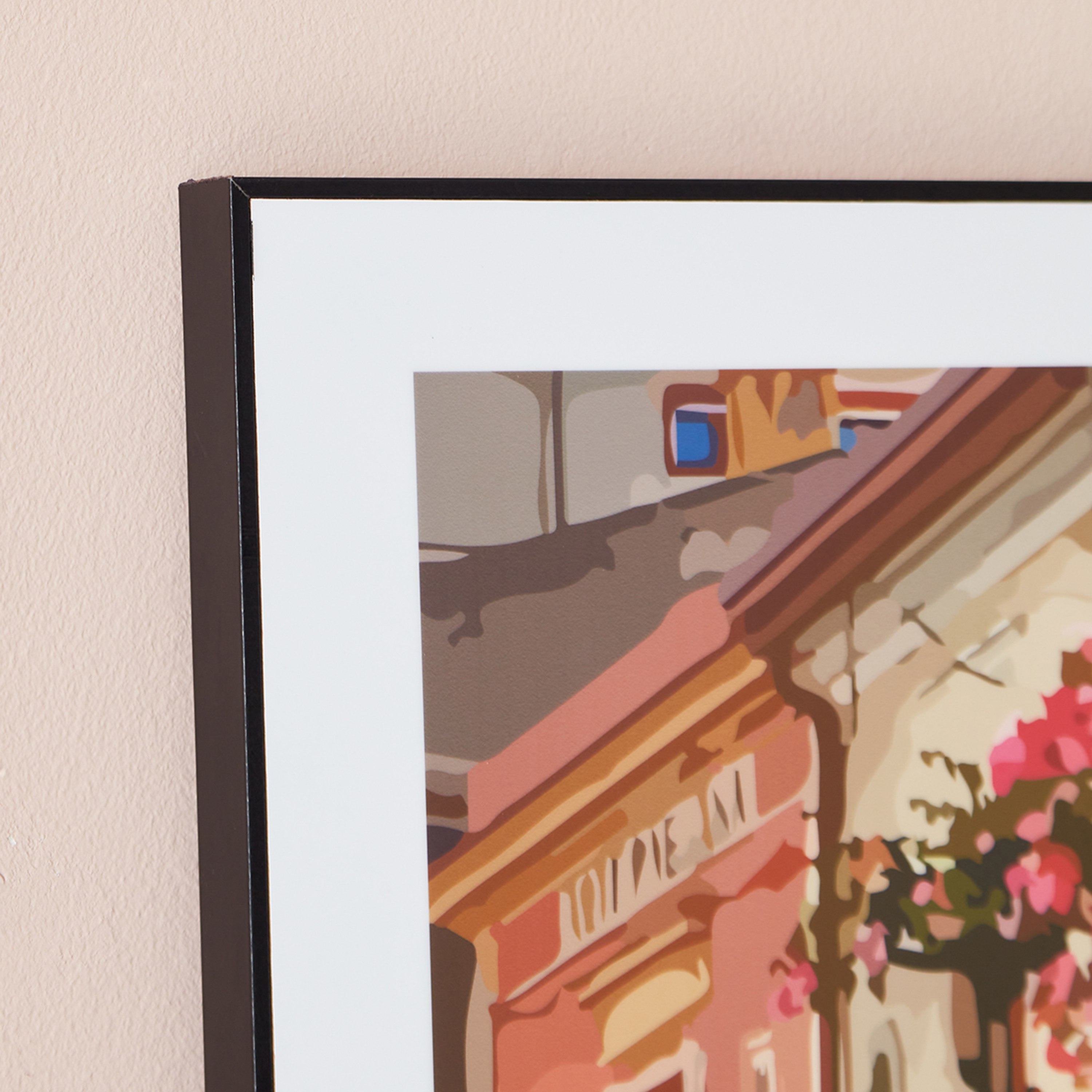 Fiha Street Framed Wall Art - 50x2.5x70 cm-hbxhomeware-hbxdecorandfurnishings-image-3