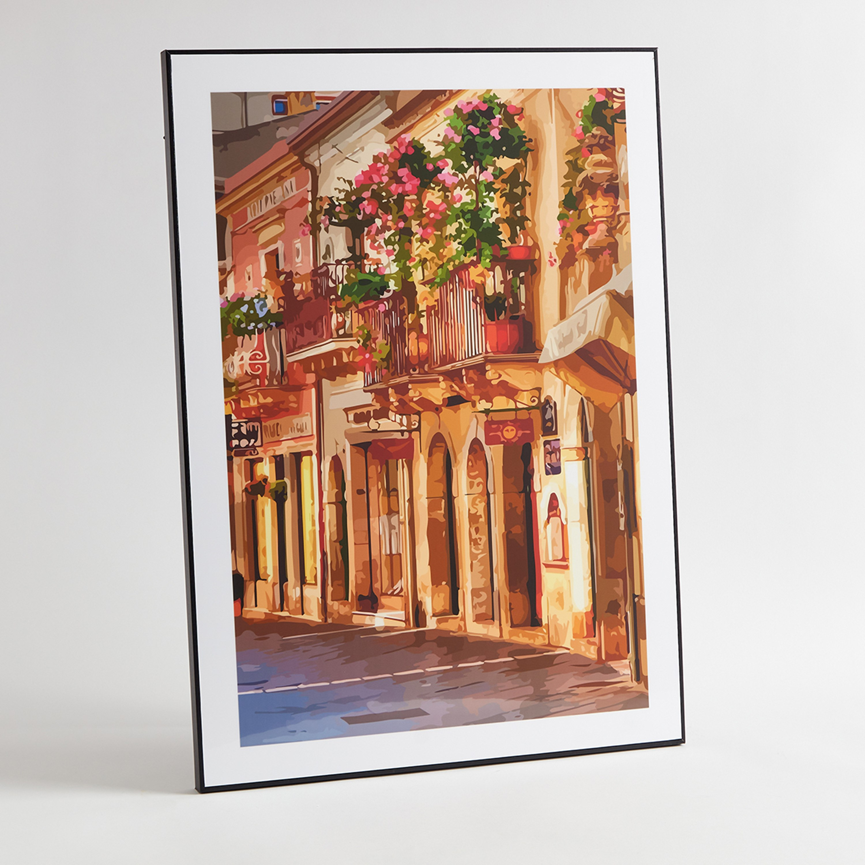 Fiha Street Framed Wall Art - 50x2.5x70 cm-hbxhomeware-hbxdecorandfurnishings-image-6