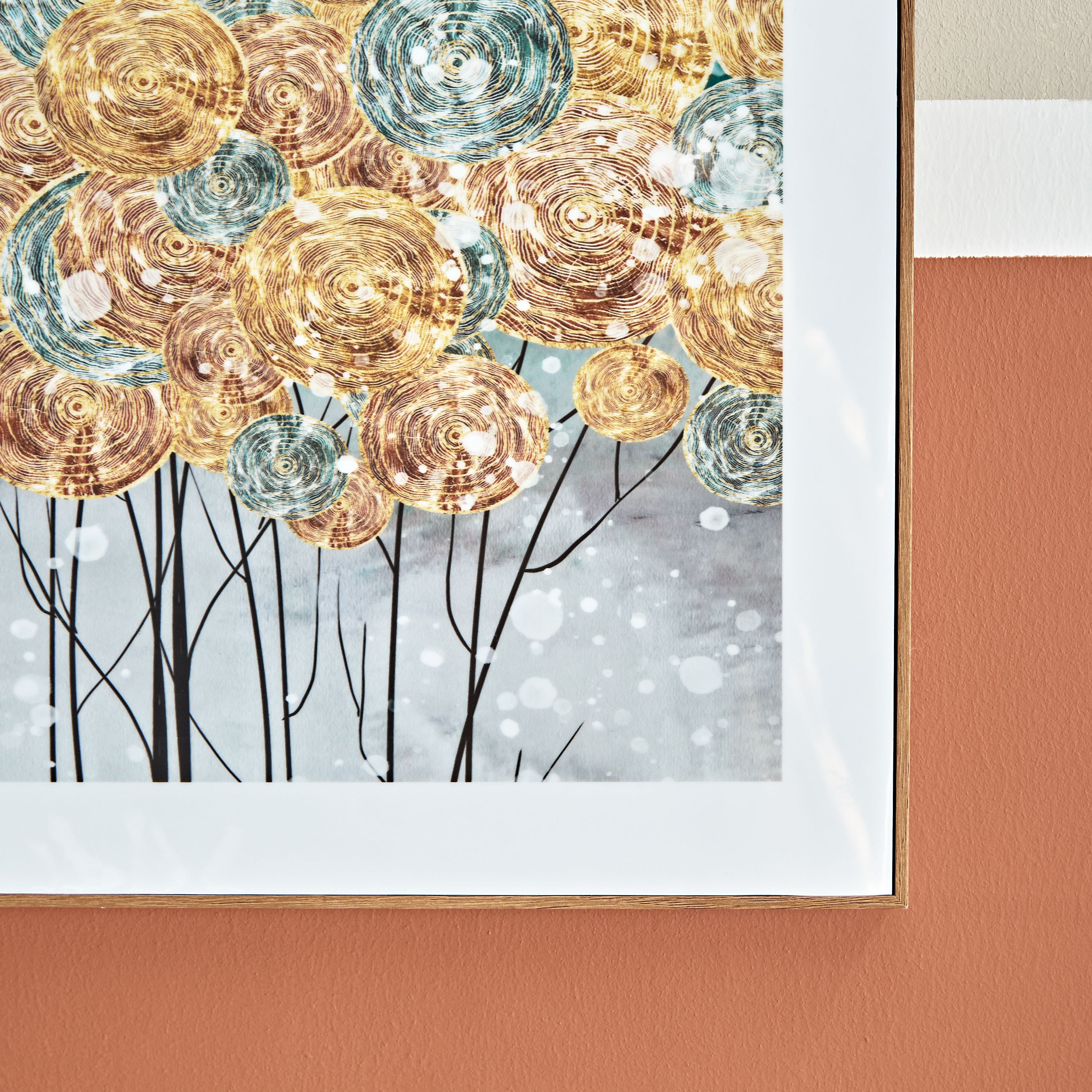 زيّنة حائط بإطار من فيها - 120x2.5x40 سم-hbxhomeware-hbxdecorandfurnishings-image-2