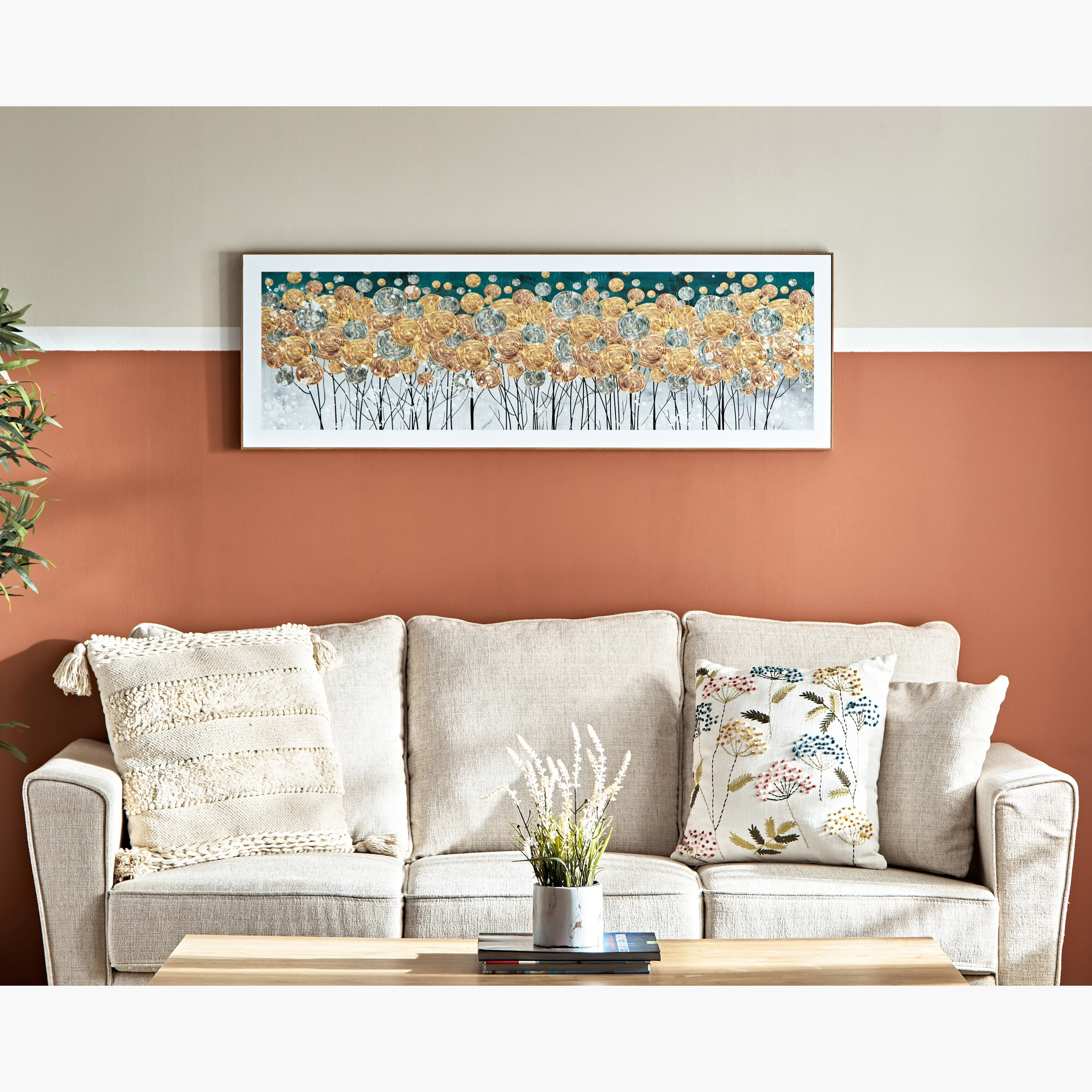 زيّنة حائط بإطار من فيها - 120x2.5x40 سم-hbxhomeware-hbxdecorandfurnishings-image-4