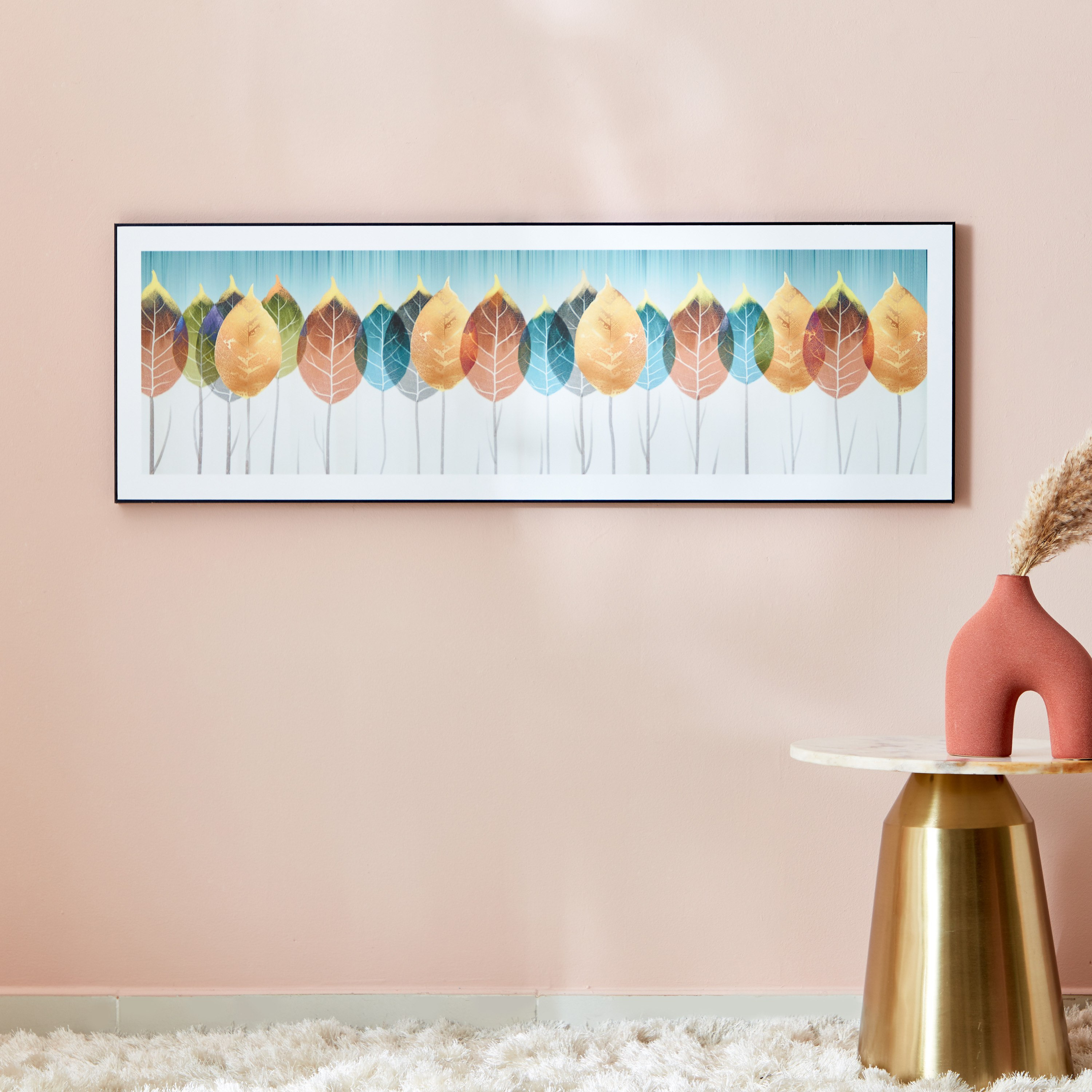 زيّنة حائط مؤطرة من فيها - 120x2.5x40 سم-hbxhomeware-hbxdecorandfurnishings-image-1